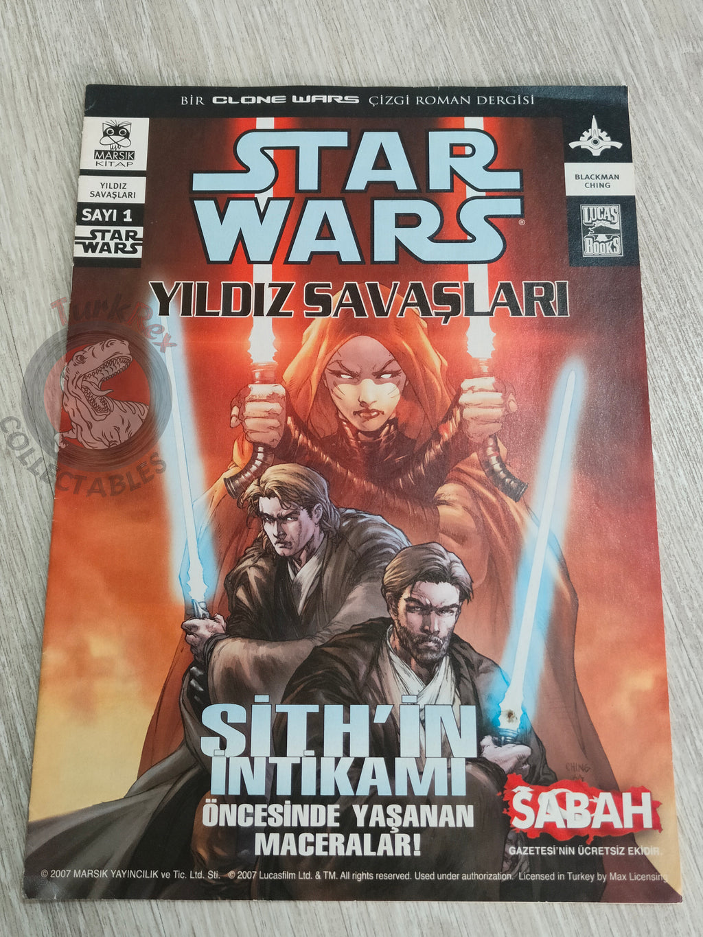 Star Wars: Obsession #1 2007 Turkish Comic Turkey Newspaper Giveaway