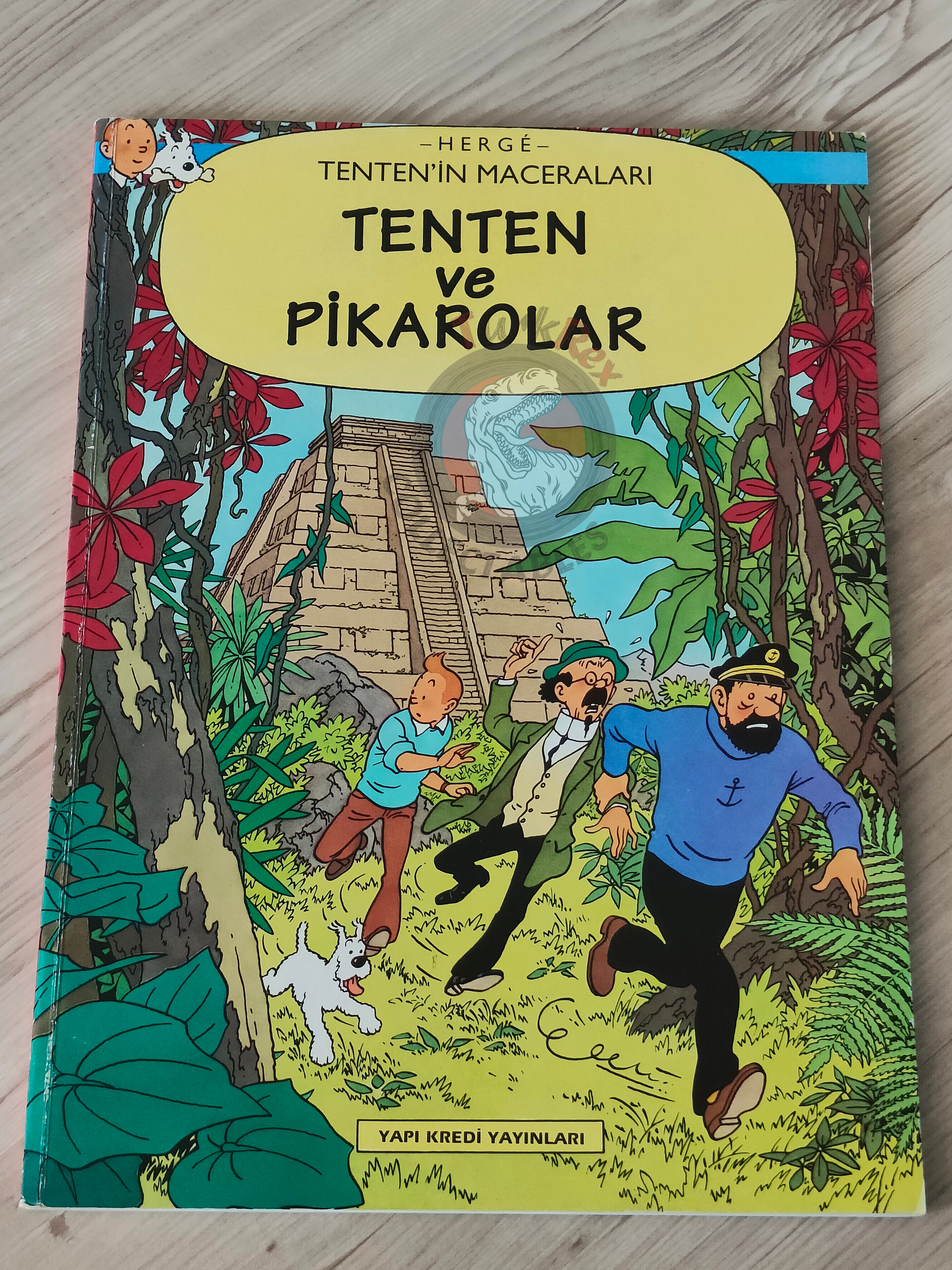 Tintin – Tintin and the Picaros 1998 Turkish Edition Comic Turkey 2nd YKY