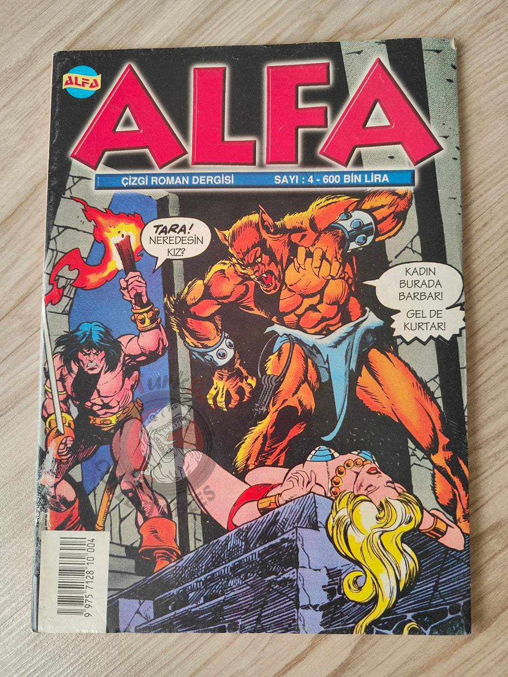 Conan The Barbarian #4 2001 Turkish Comic Turkey #69 #70 #71