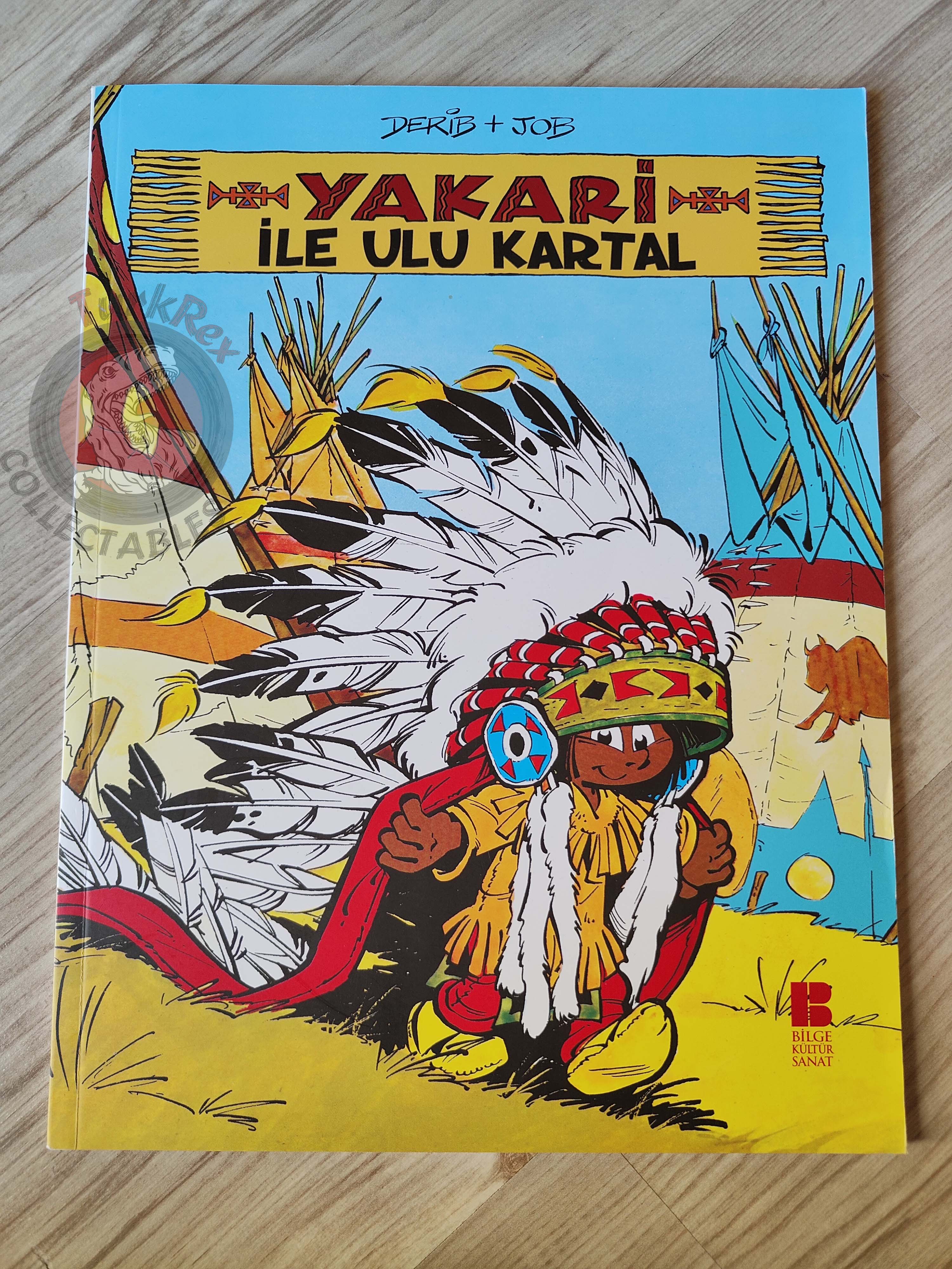 Yakari #1 Et Grand Aigle Turkish Comic Turkey Derib + Job