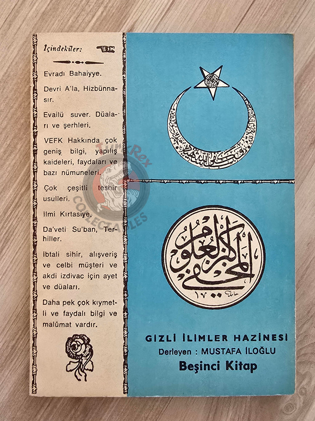 Hidden Sciences Vol 5 Islamic Occult Havass Vefq Spells Charm Turkish Book Islam Talisman