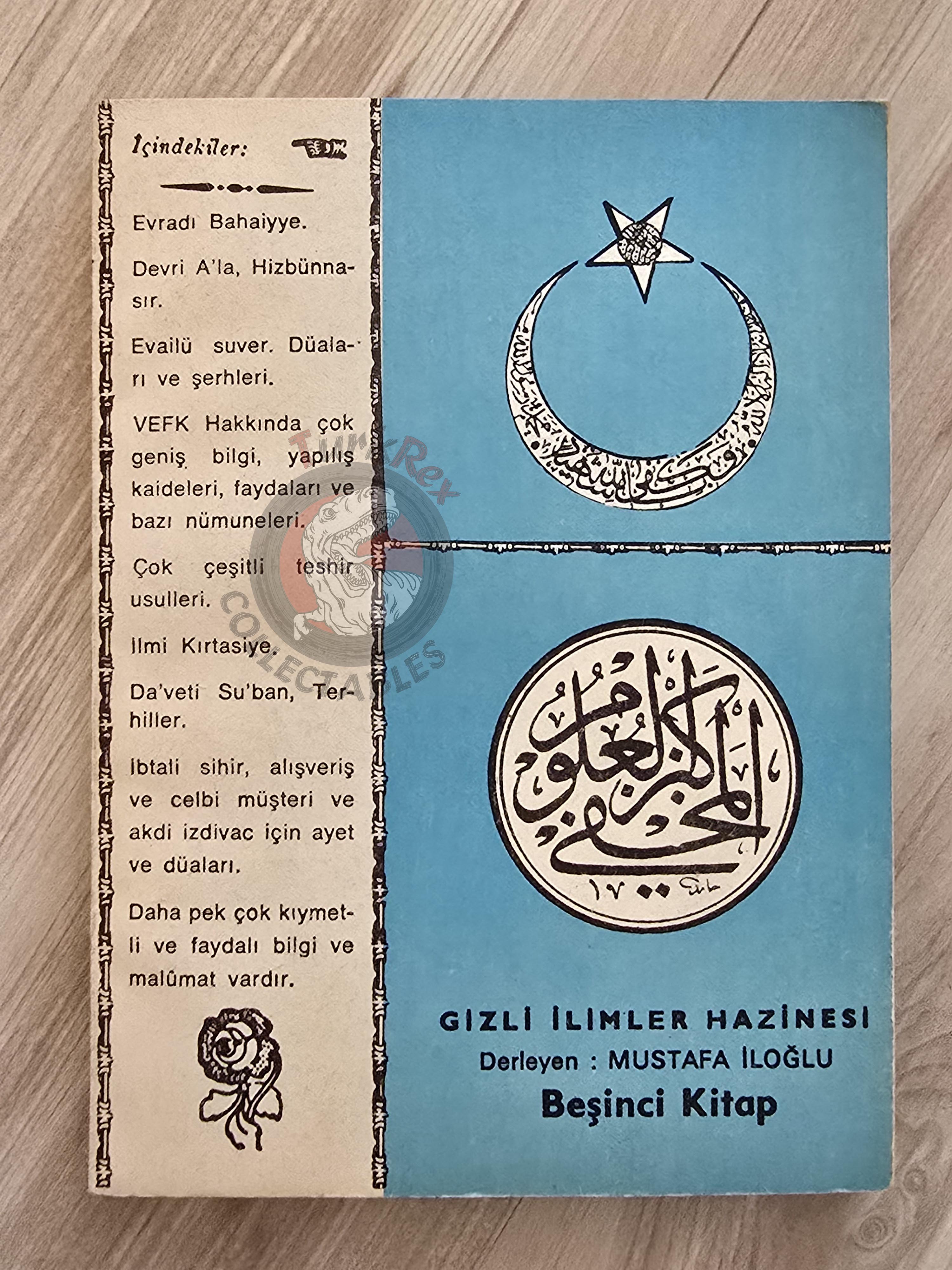 Hidden Sciences Vol 5 Islamic Occult Havass Vefq Spells Charm Turkish Book Islam Talisman