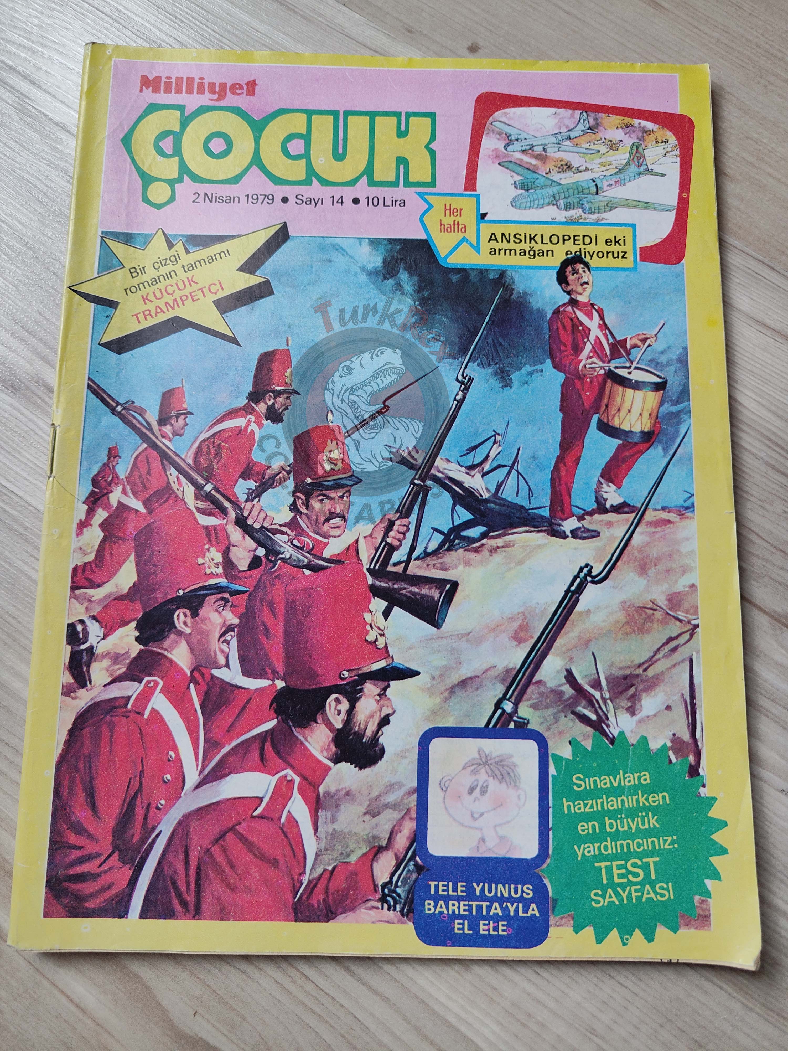 Milliyet Çocuk #14 1979 Turkish Comic Turkey Joyas Literarias Juveniles #94 Edmondo De Amicis