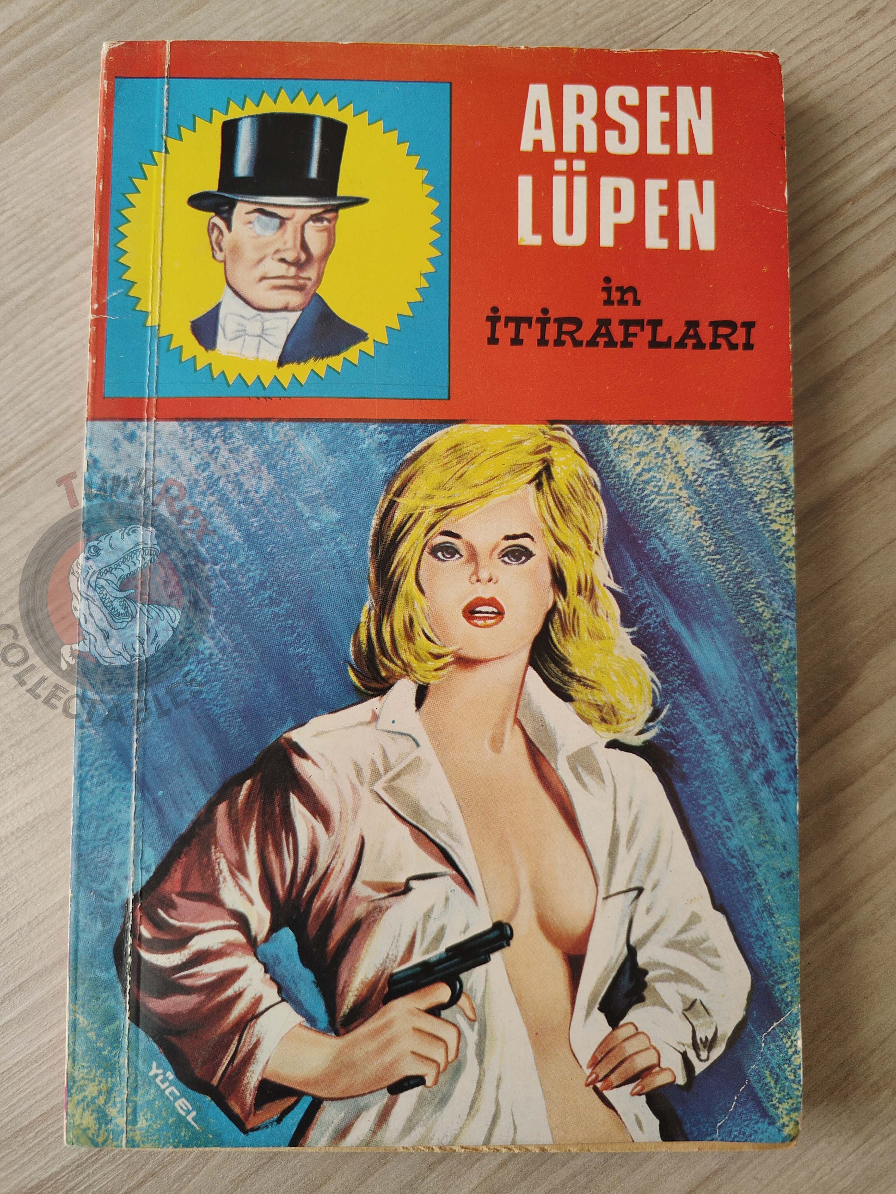 Arsène Lupin #1 Les Confidences d’Arsène Lupin 1972 Turkish Book Turkey Maurice Leblanc