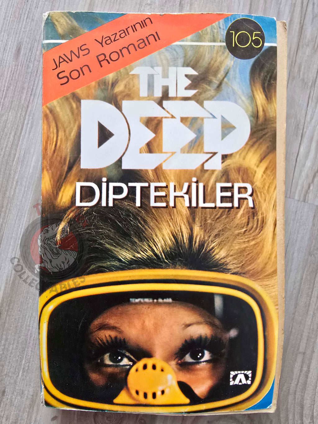 Peter Benchley  – The Deep 1976 1st Turkish Book Turkey