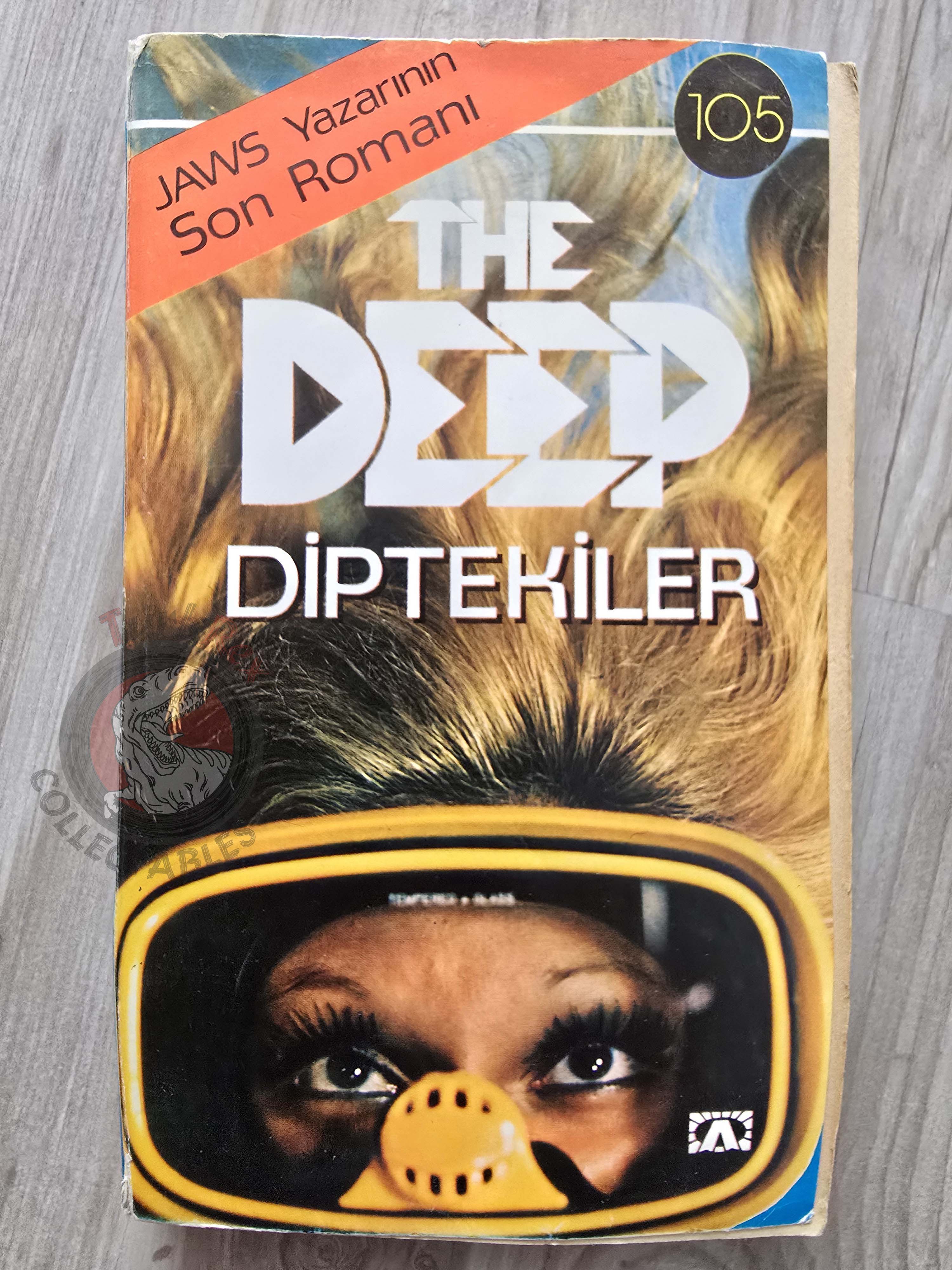 Peter Benchley  – The Deep 1976 1st Turkish Book Turkey