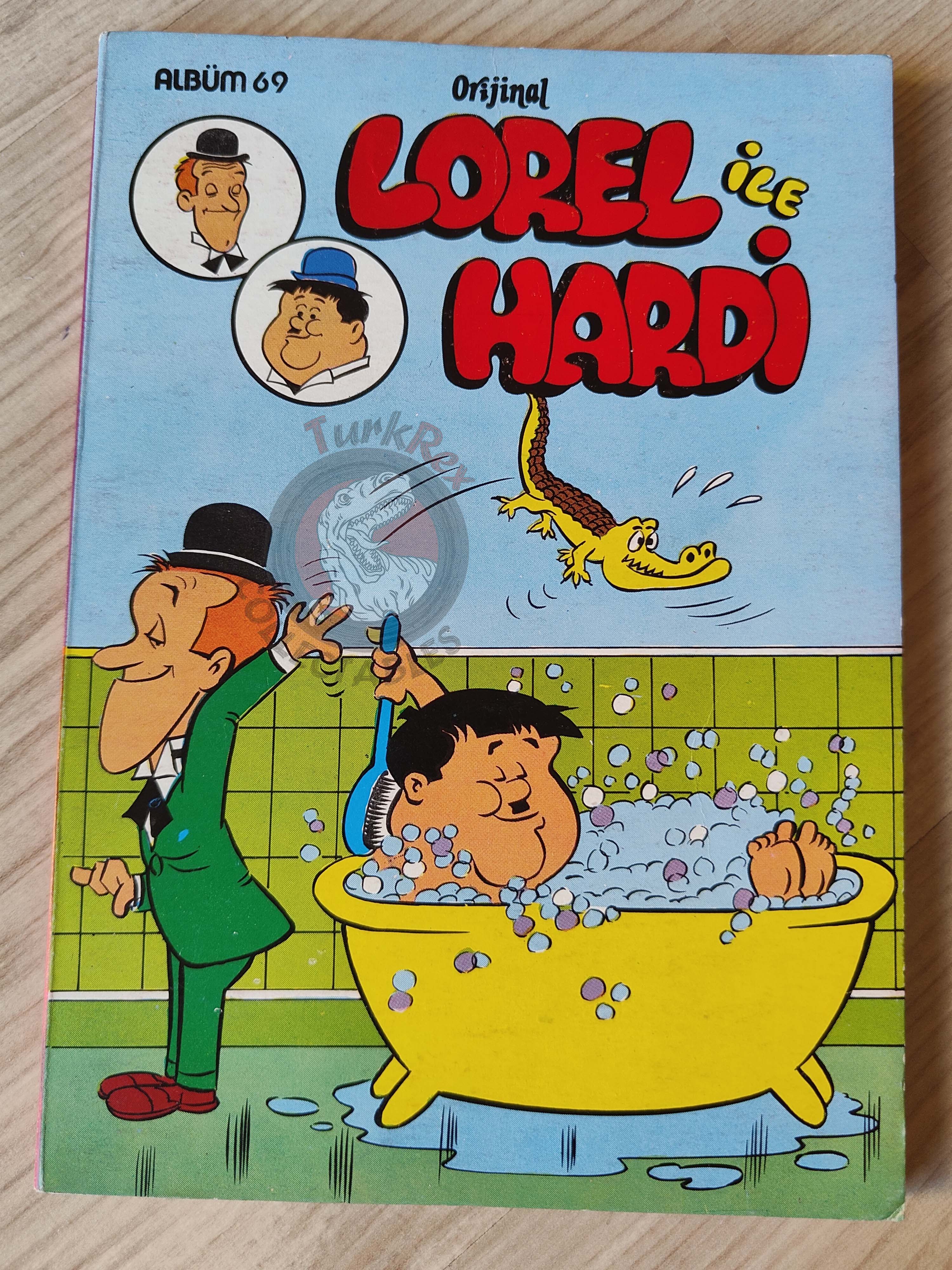 Laurel and Hardy #69 80s Turkish Comic Turkey