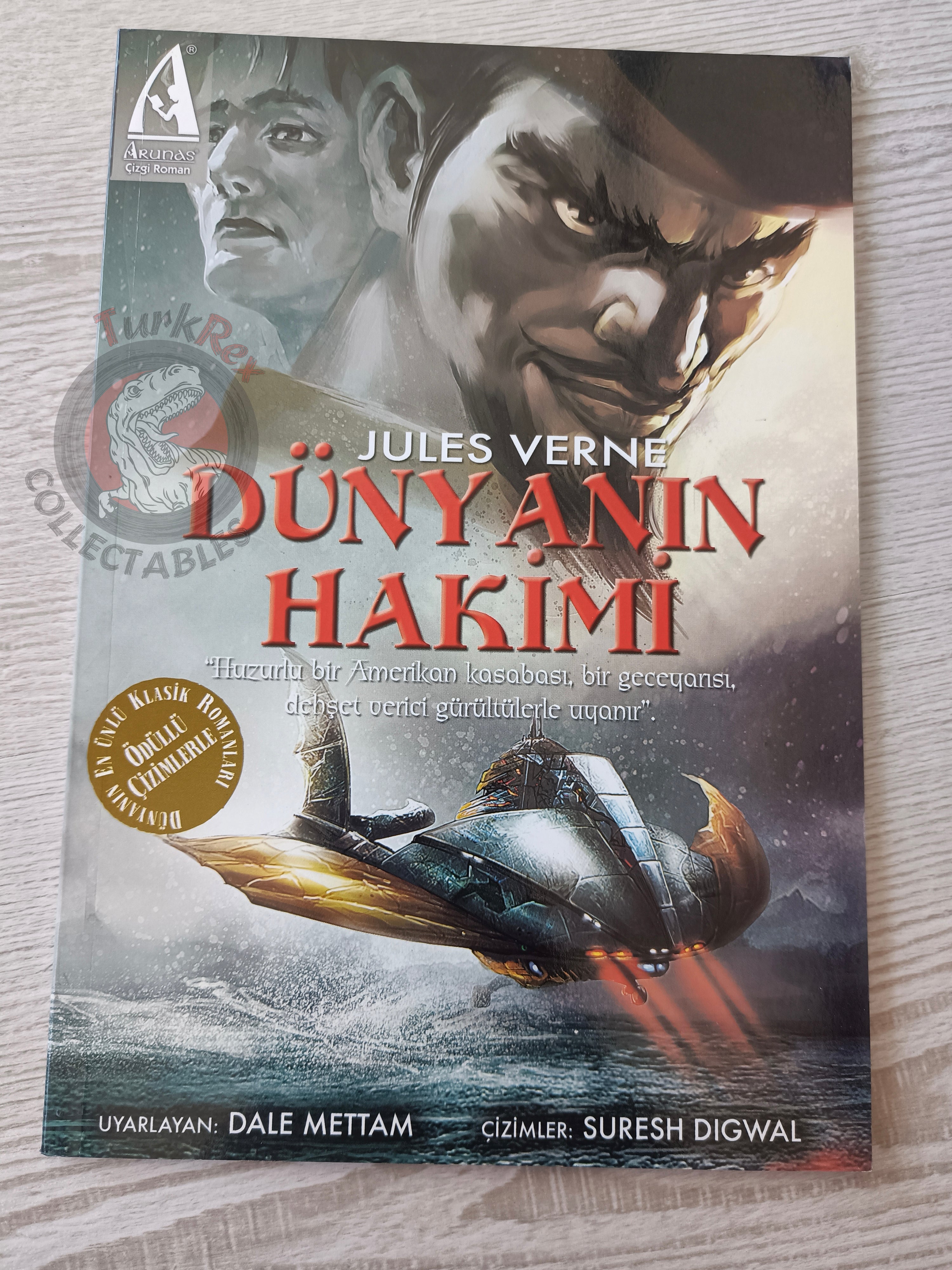 The Master of the World –  Jules Verne Turkish Comic Turkey Campfire Classics