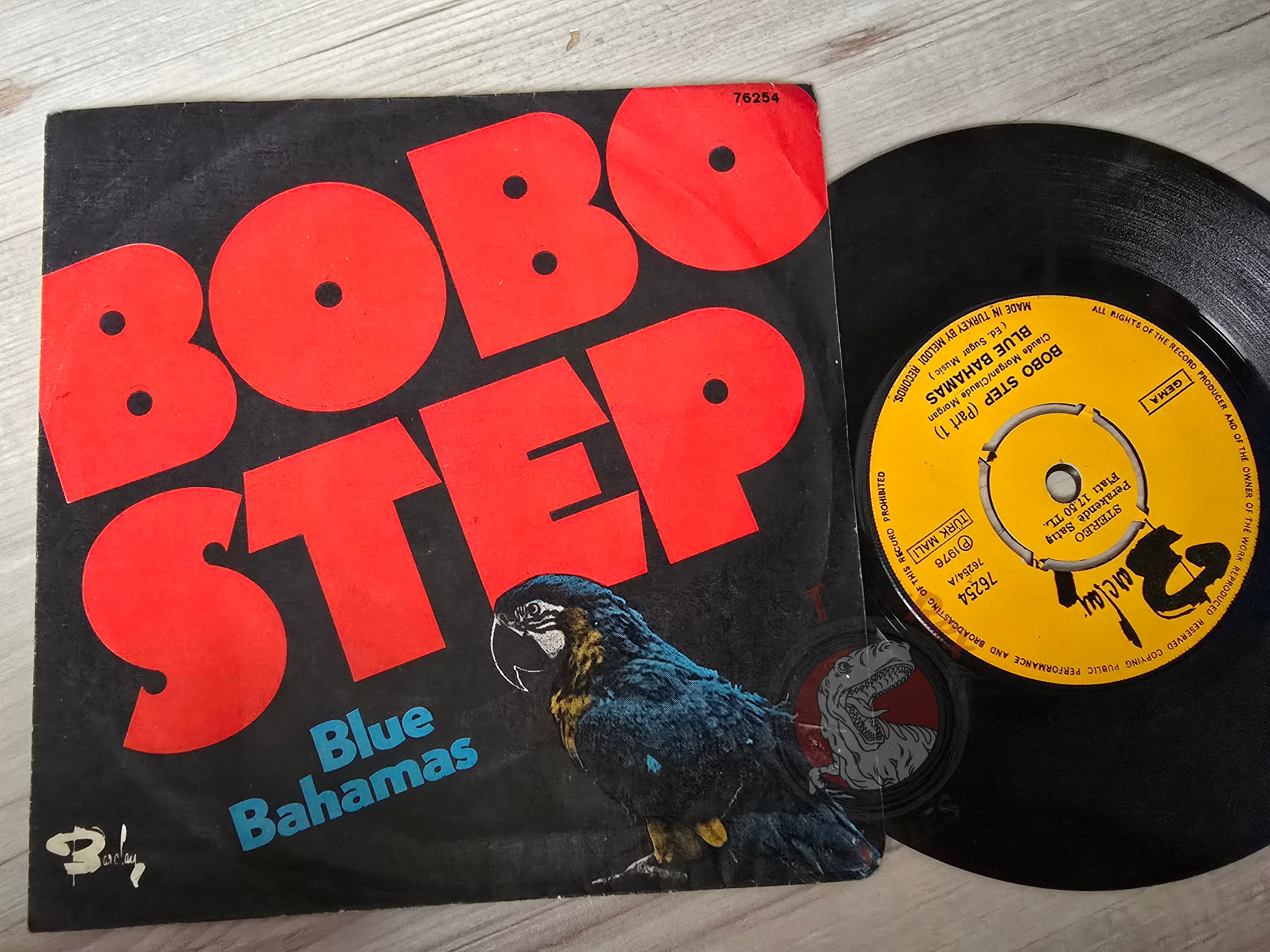 Blue Bahamas – Bobo Step 7" Turkish Pressing Vinyl Turkey Edition