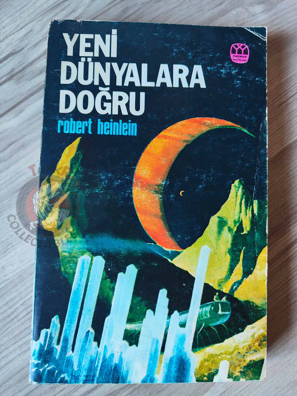 Robert A. Heinlein – Farmer in the Sky / Satellite Scout 1974 1st Turkish Book Turkey
