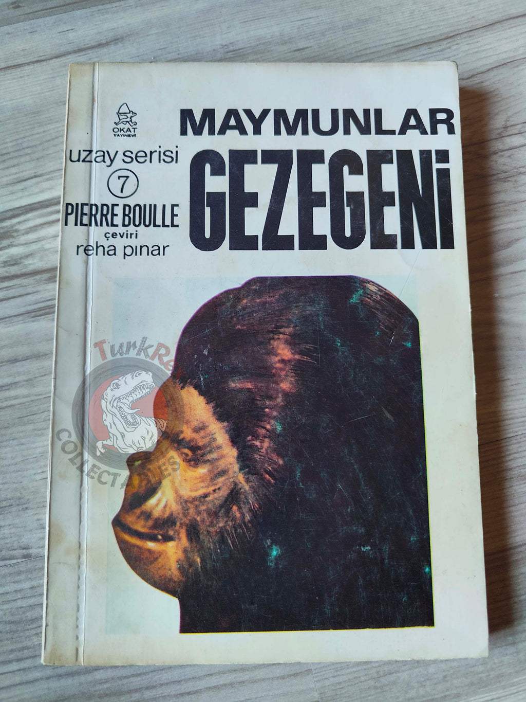 Pierre Boulle – Planet of the Apes 1971 1st Turkish Book Turkey