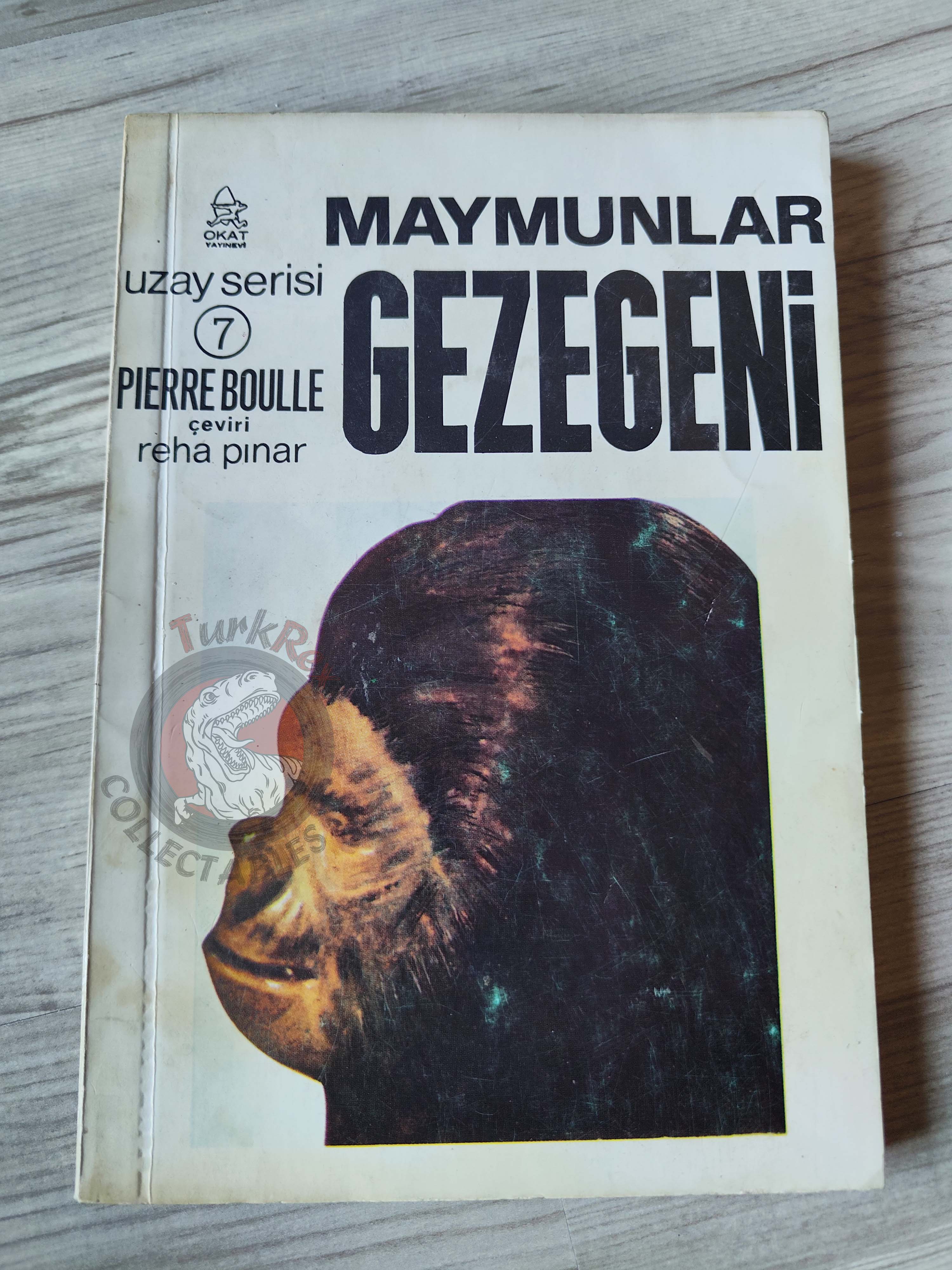 Pierre Boulle – Planet of the Apes 1971 1st Turkish Book Turkey