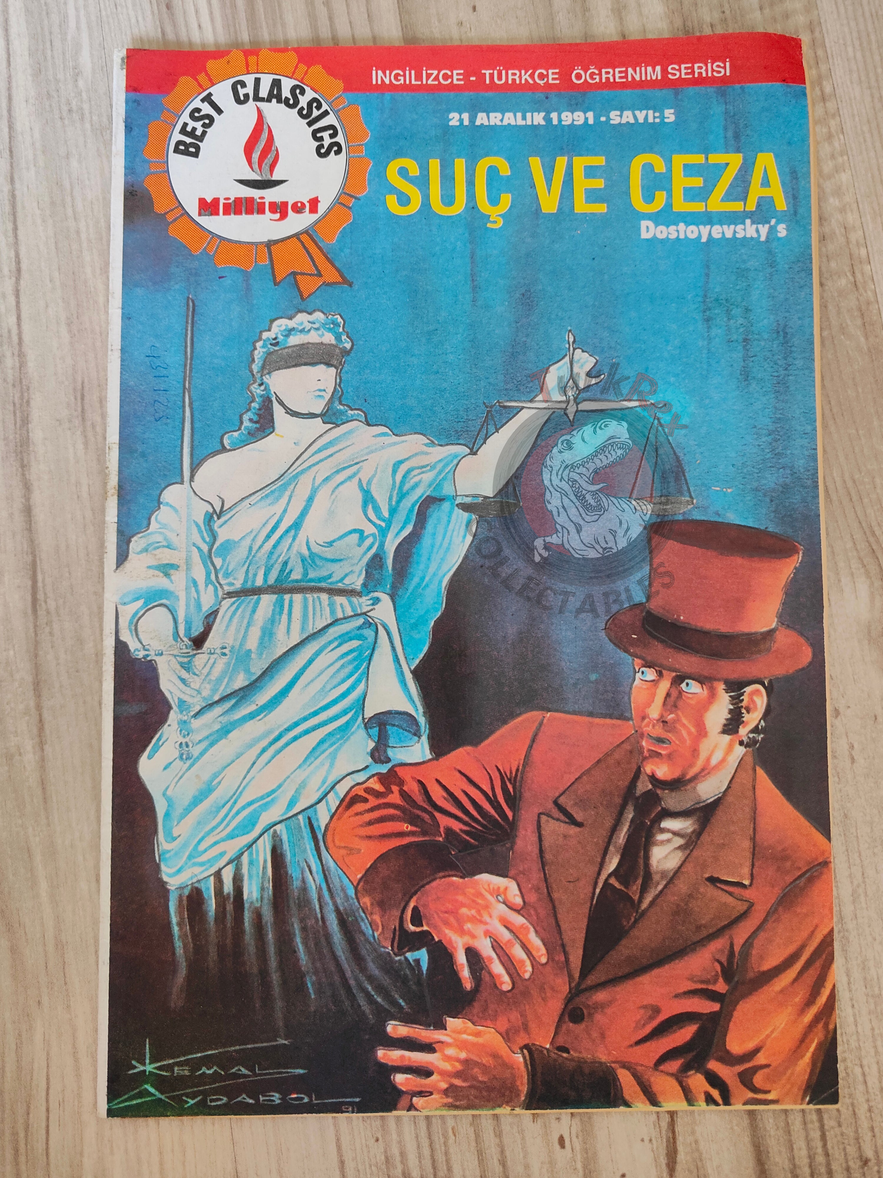 Crime and Punishment  – Fyodor Dostoyevsky Turkish Comic Turkey Classics Illustrated