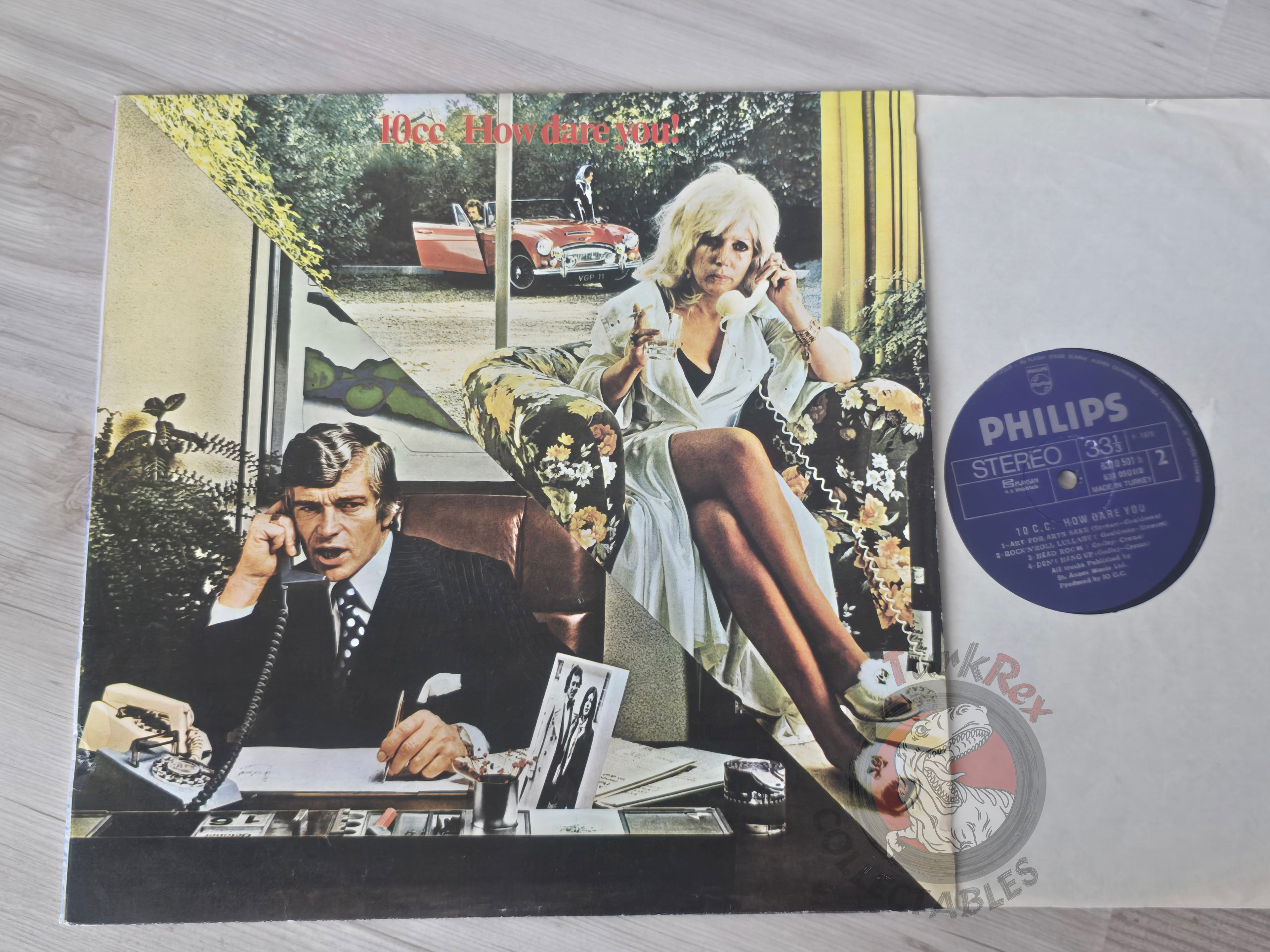 10cc – How Dare You Turkish Pressing Vinyl Turkey Edition