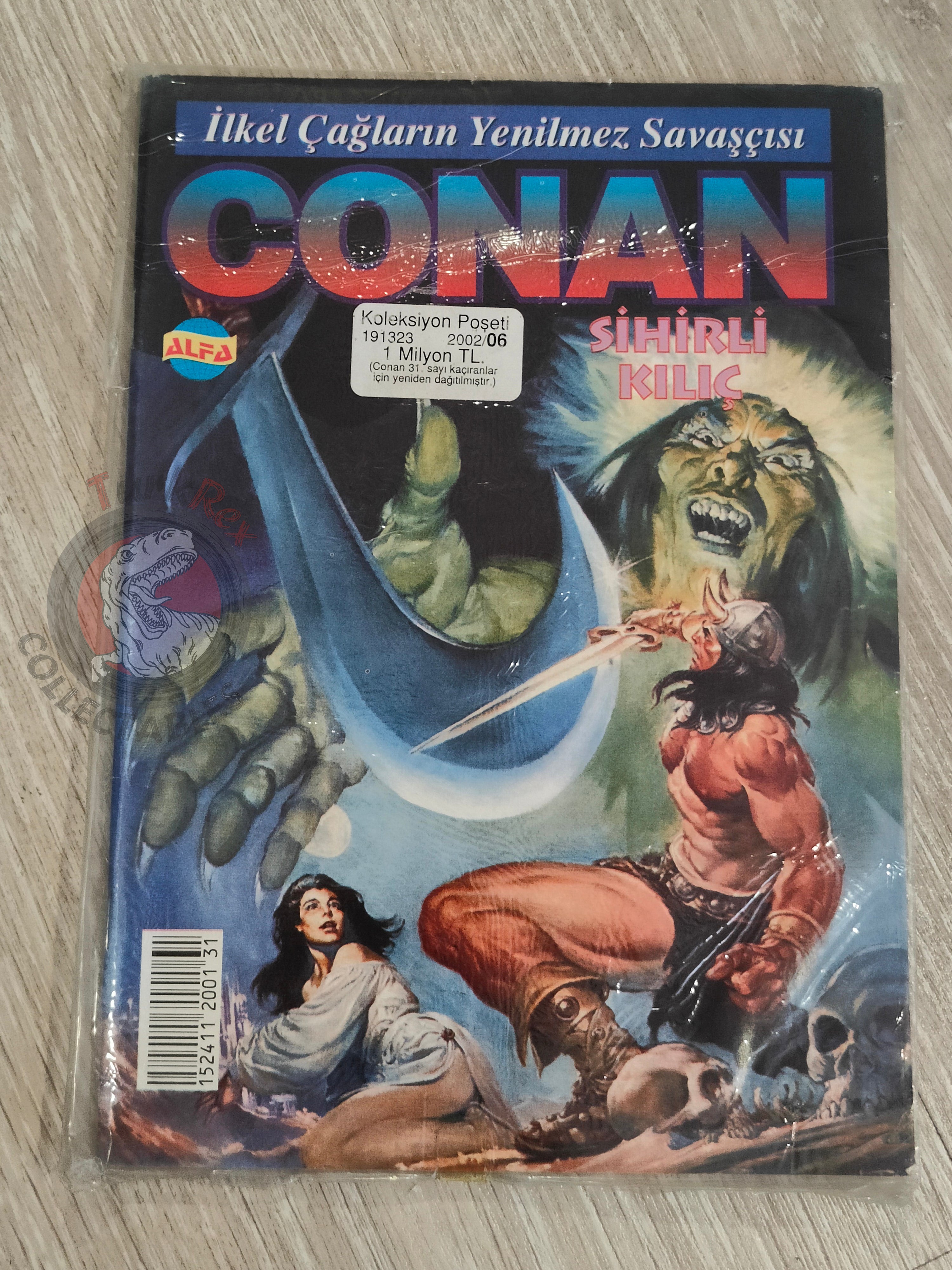 Conan #31 The Savage Sword of Conan #56 #57 Turkish Comic Turkey
