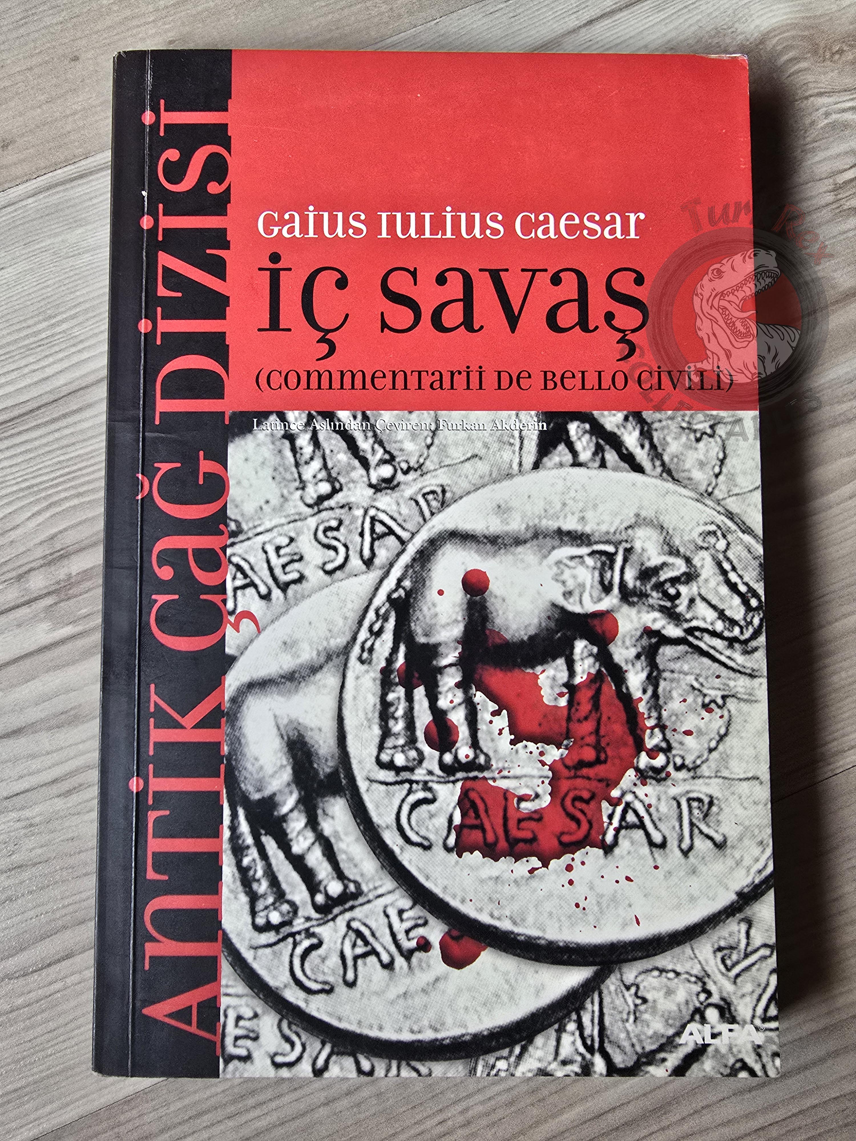 Gaius Julius Caesar – The Civil War 2007 Turkish Book Turkey