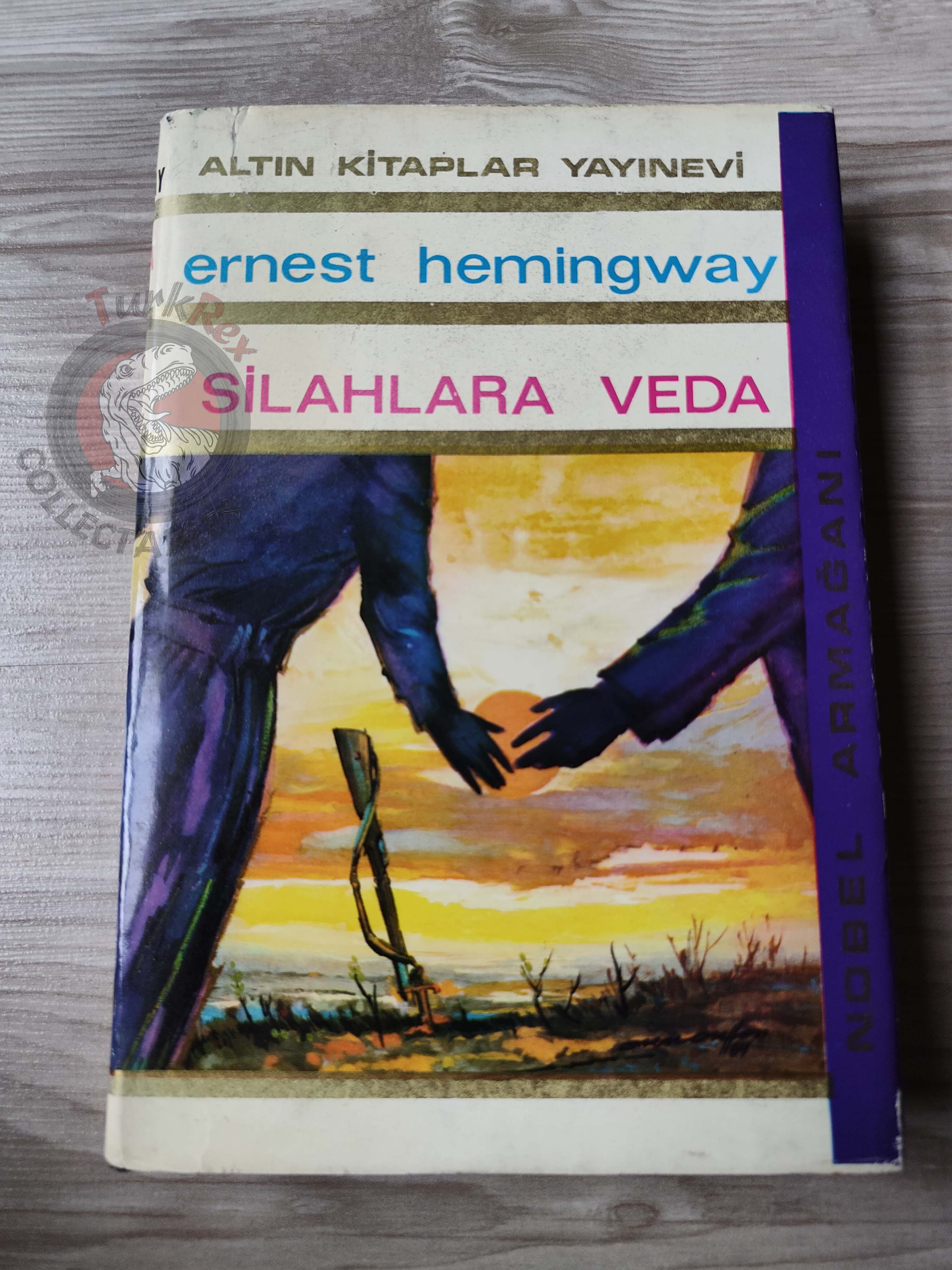 Ernest Hemingway – A Farewell to Arms 1969 HC/DJ Turkish Book Turkey
