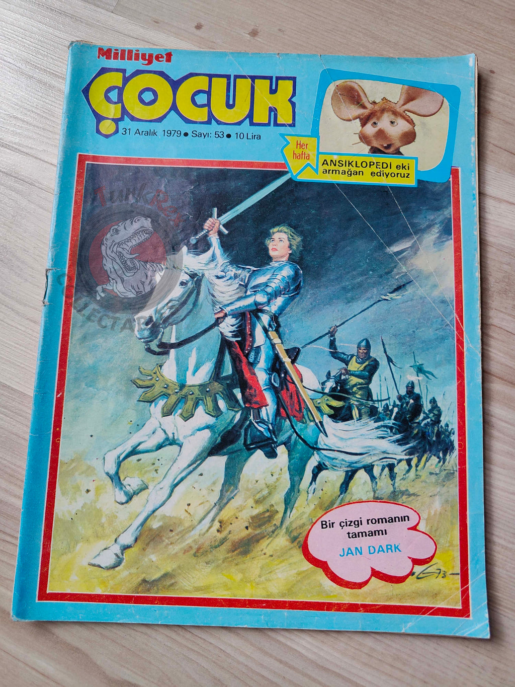 Milliyet Çocuk #53 1979 Turkish Comic Turkey Joyas Literarias Juveniles #109 Aldo Brunetti