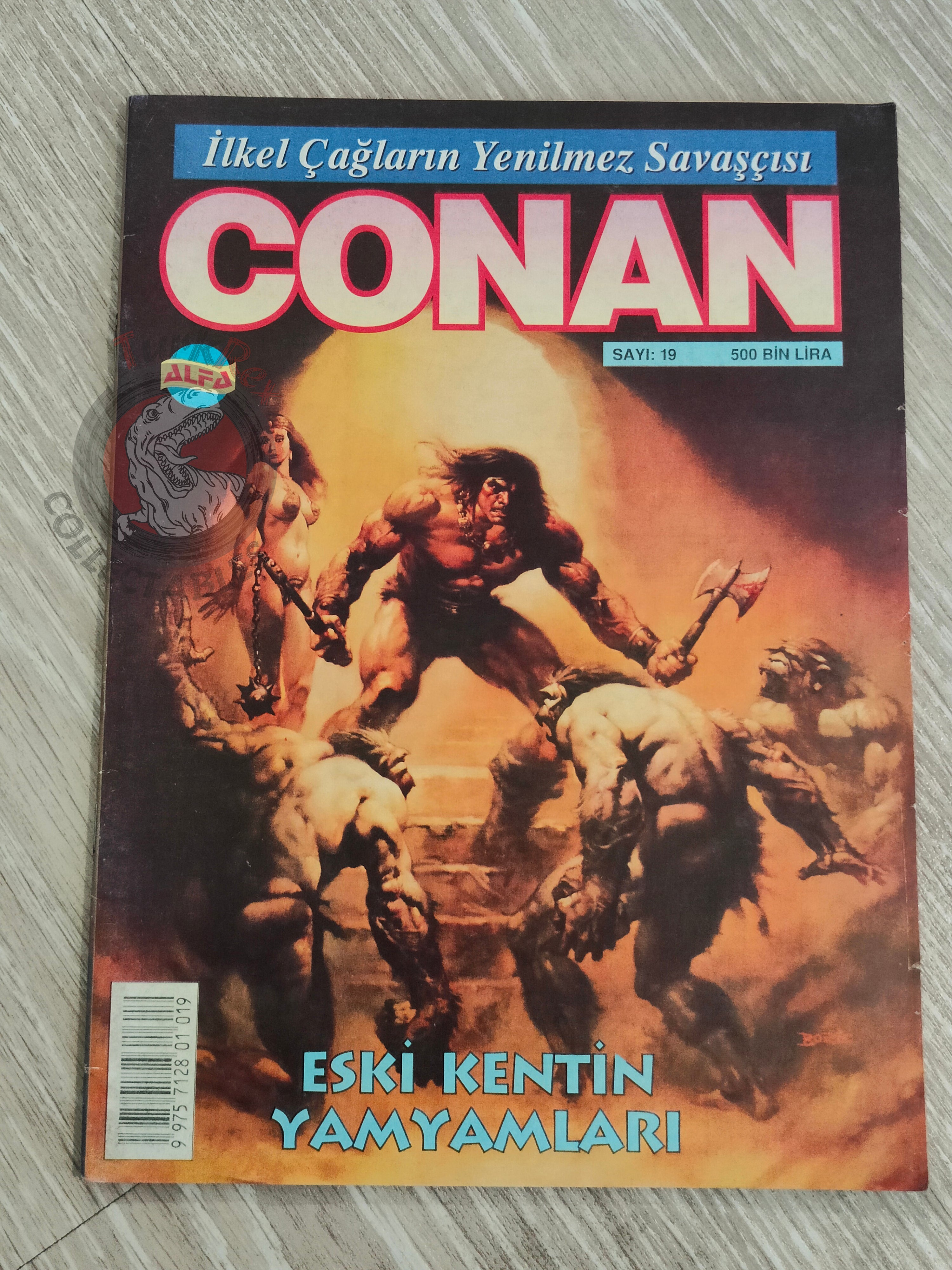 Conan #19 The Savage Sword of Conan #32 Turkish Comic Turkey