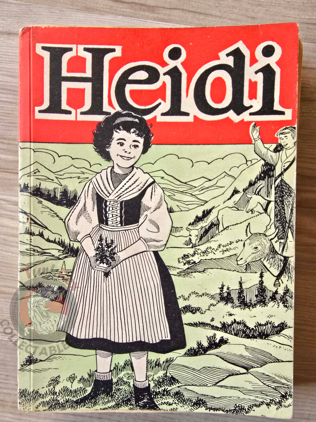 Johanna Spyri – Heidi 1958 Turkish Book Turkey Illustrated William Sharp