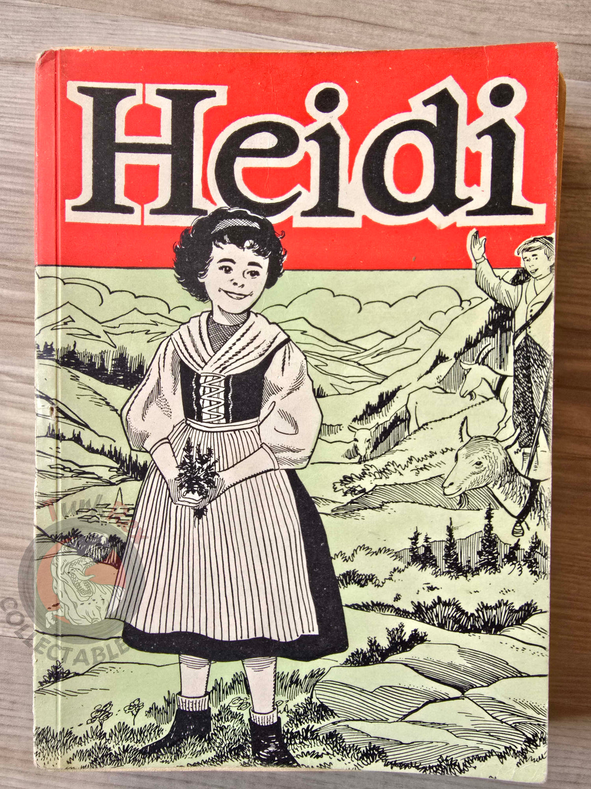 Johanna Spyri – Heidi 1958 Turkish Book Turkey Illustrated William Sharp