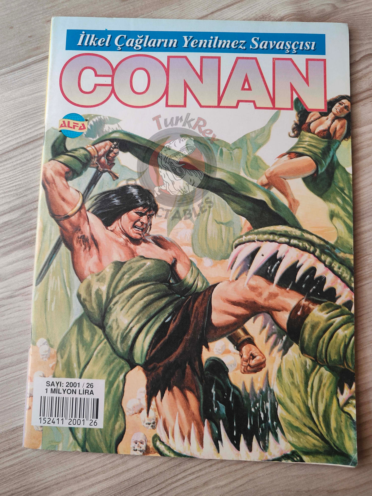 Conan #26 The Savage Sword of Conan #43 #45 Turkish Comic Turkey