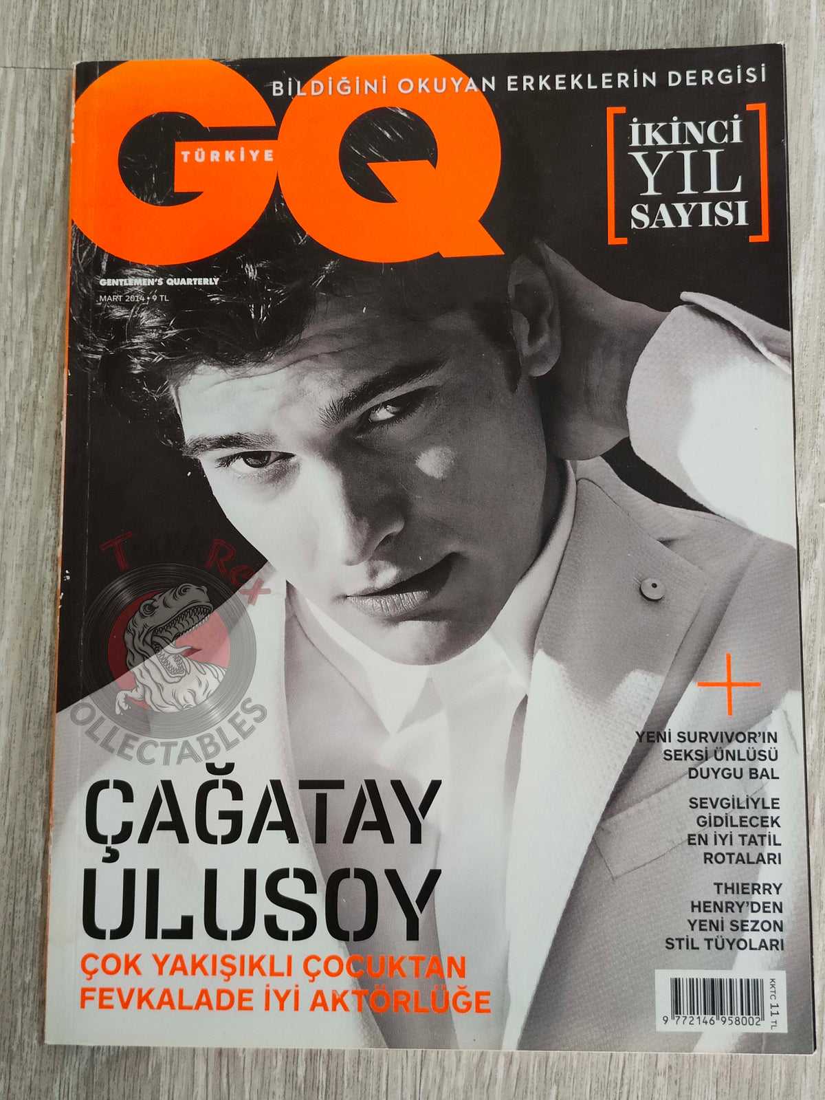 GQ 2014 Çağatay Ulusoy Turkish Mag Turkey George Clooney Thierry Henry