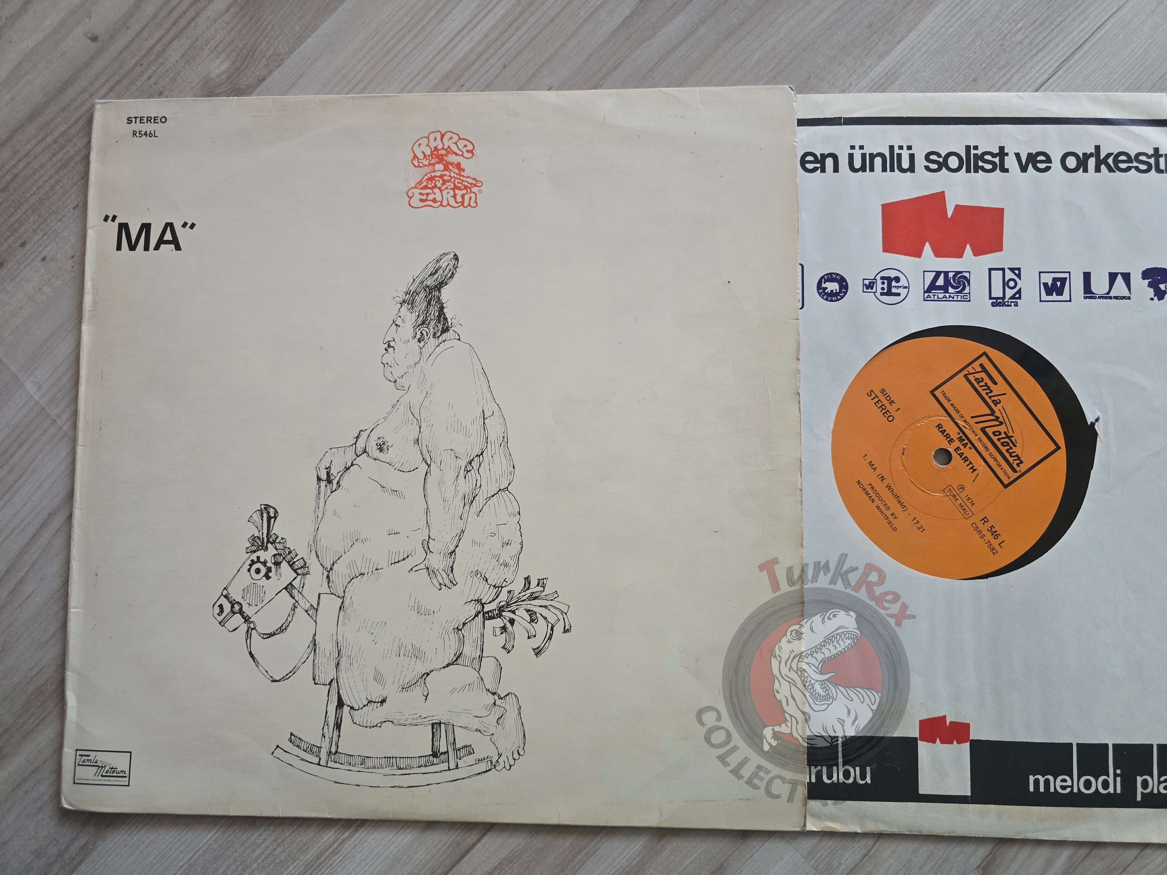 Rare Earth – Ma Turkish Pressing Vinyl Turkey Edition