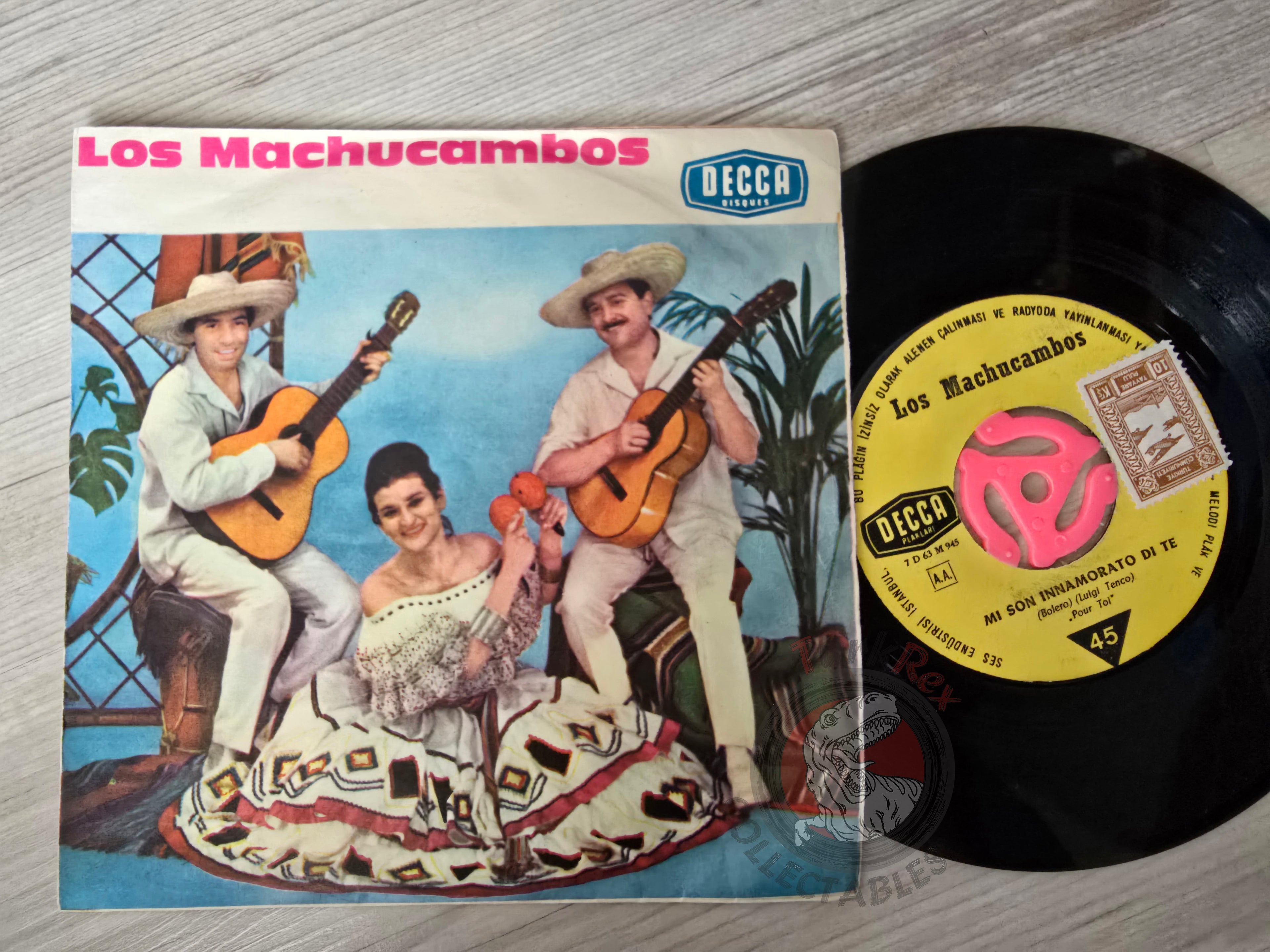 Los Machucambos – Teresita 7" Turkish Pressing Vinyl Turkey Edition
