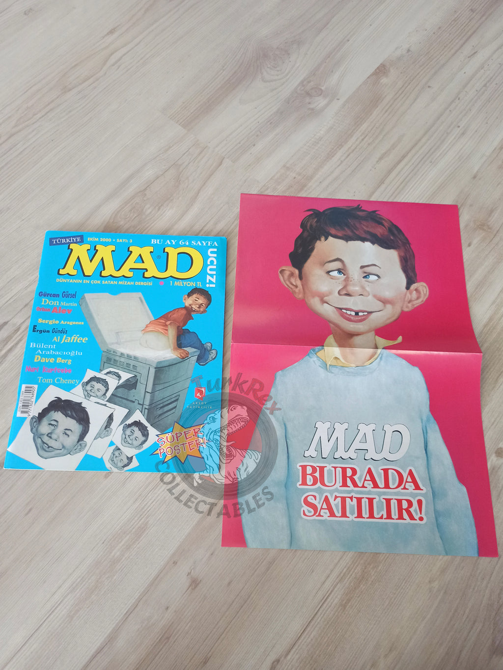 Mad Magazine #3 2000 Turkish Comic Turkey  Sergio Aragonés Don Martin