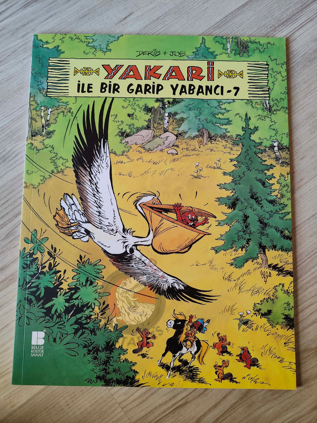 Yakari #7 L'étranger Turkish Comic Turkey Derib + Job