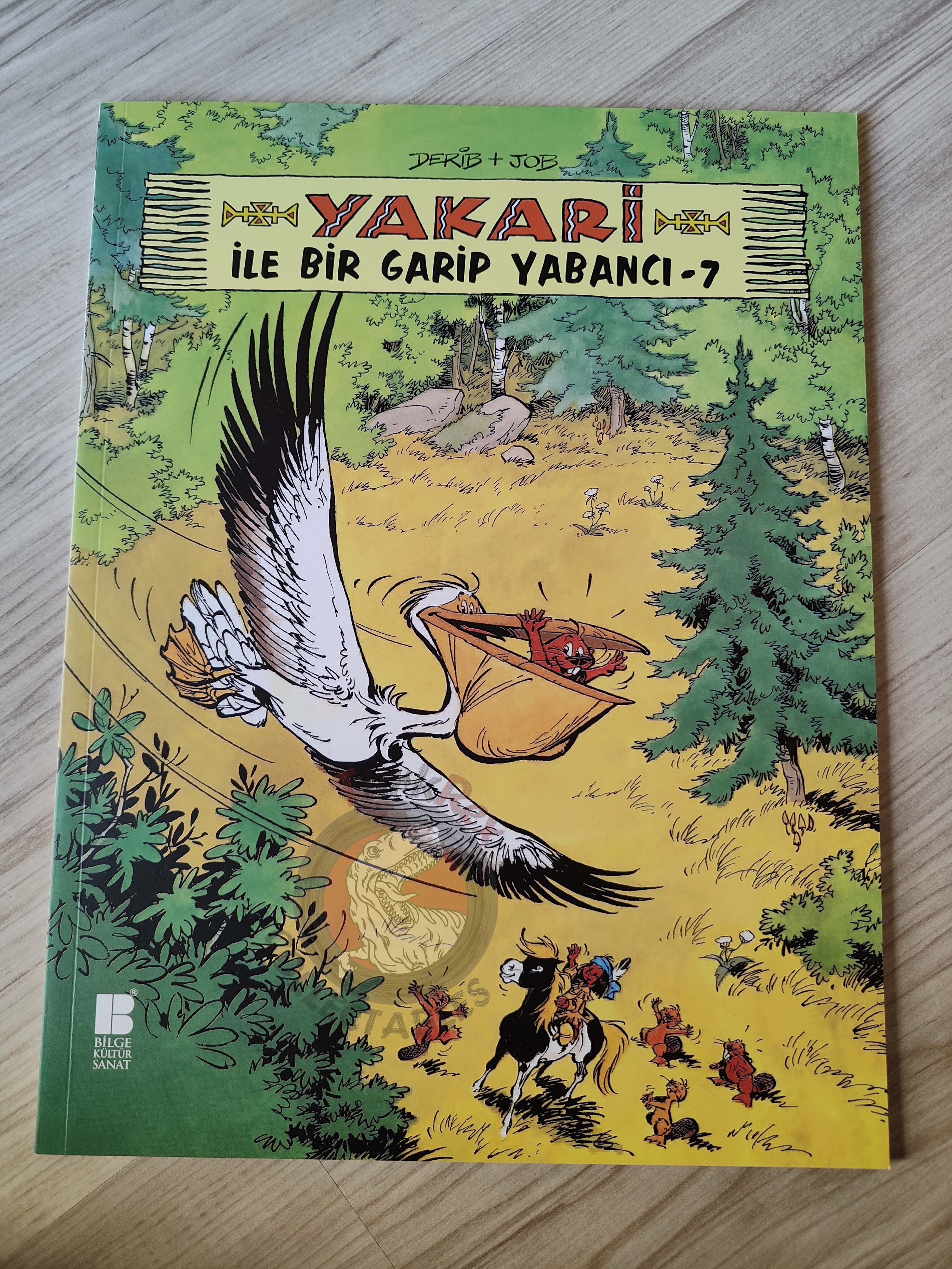 Yakari #7 L'étranger Turkish Comic Turkey Derib + Job