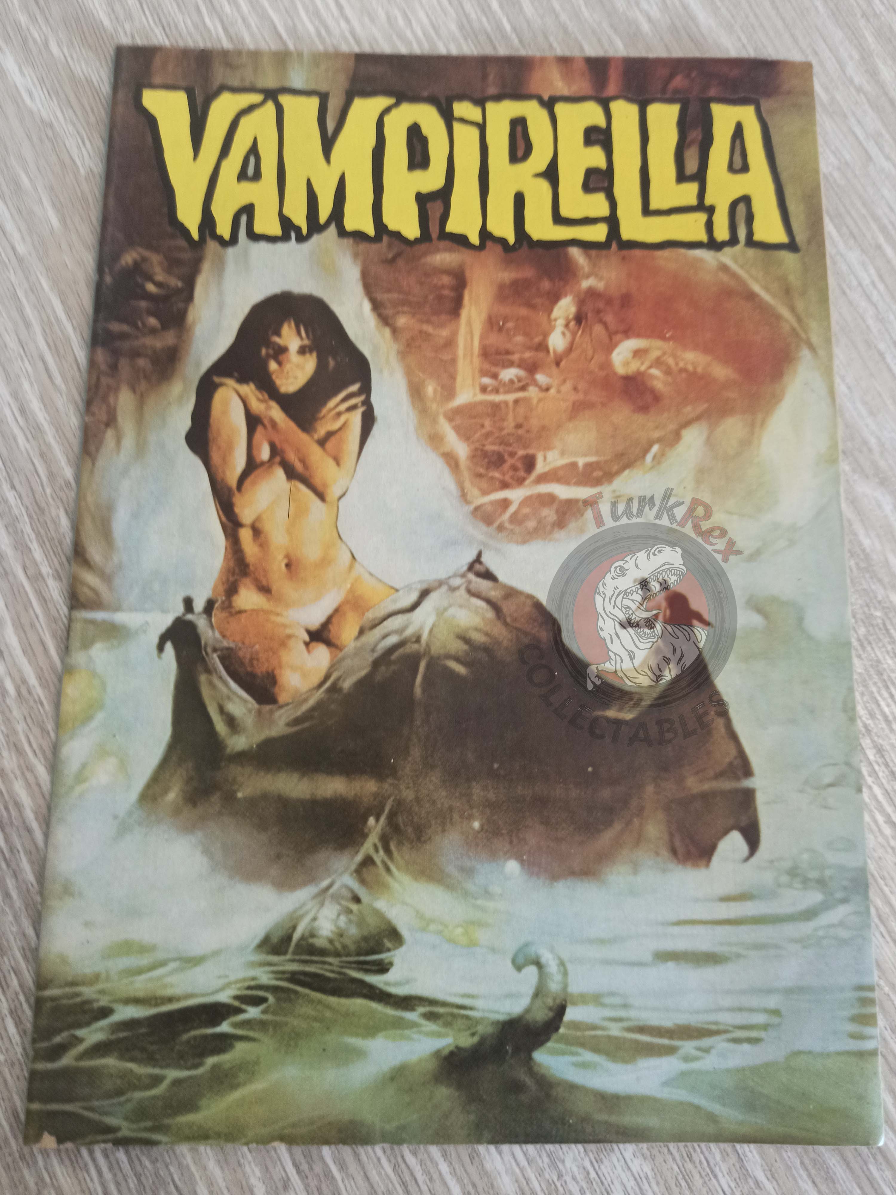 Vampirella #10 1976 Turkish Comic Turkey Warren Publishing cover #28 #18 Morbius