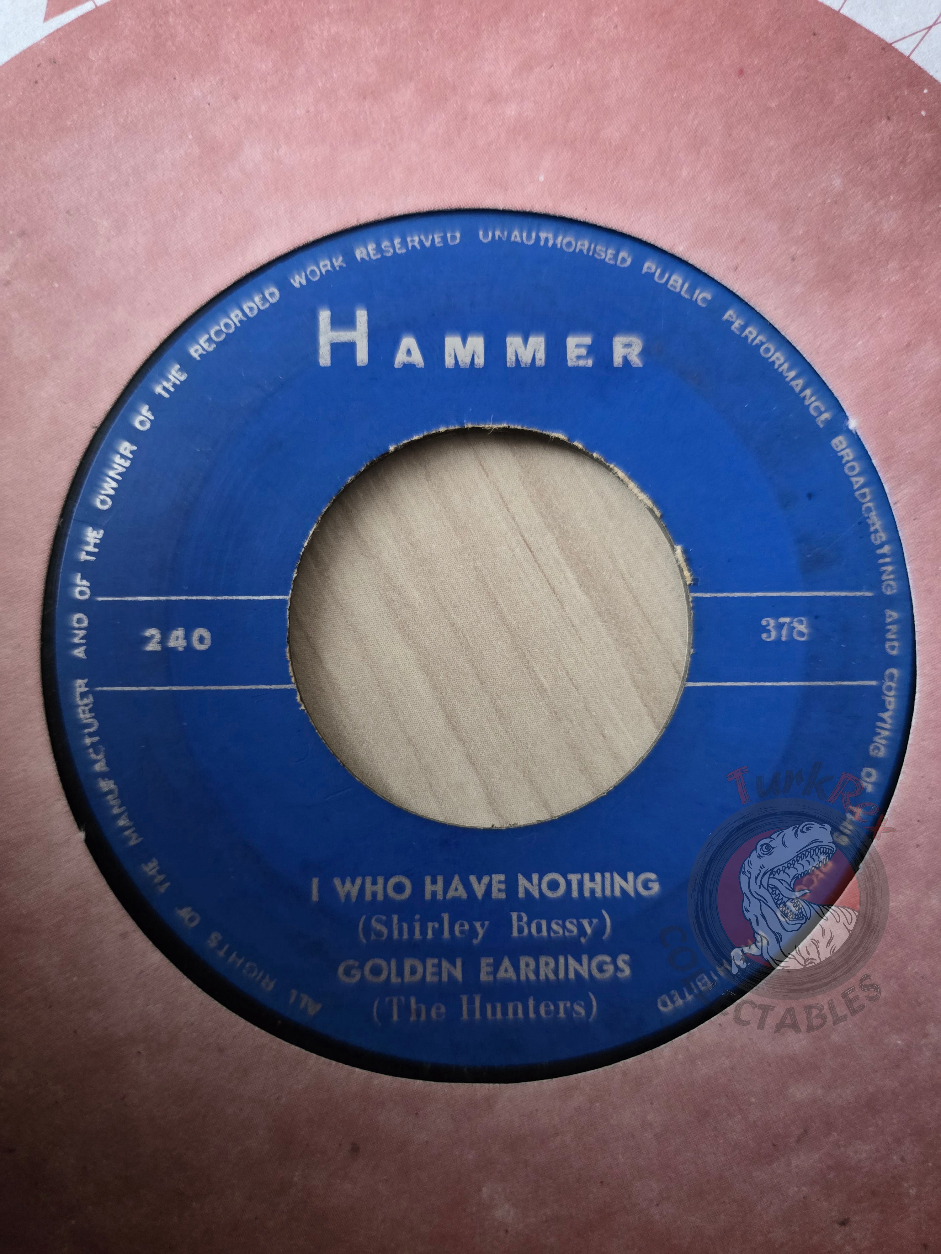 Trini Lopez / Shirley Bassey / The Hunters 7" Iran Pressing Vinyl Iranian Edition