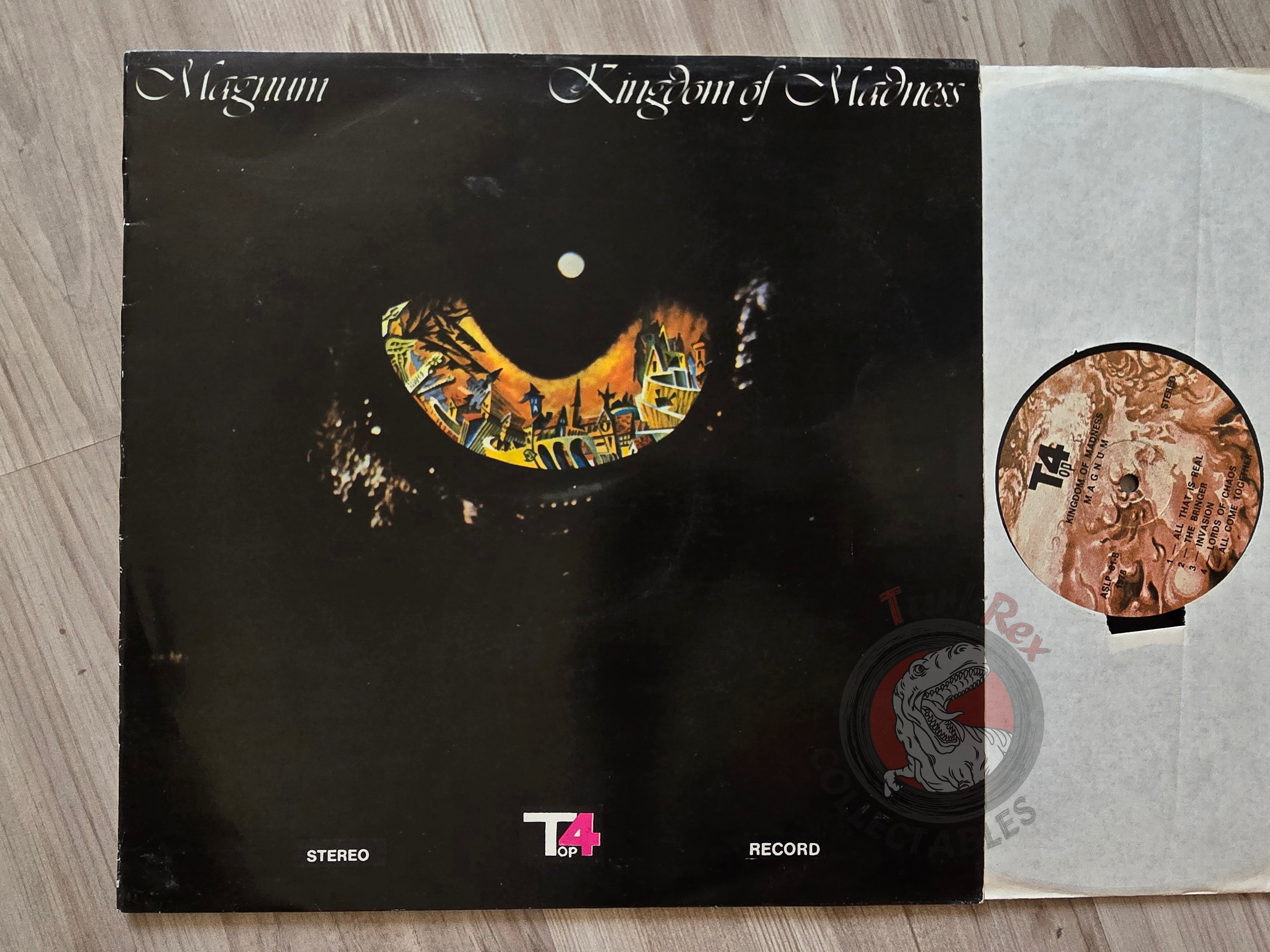 Magnum – Kingdom Of Madness Turkish Pressing Vinyl Turkey Edition