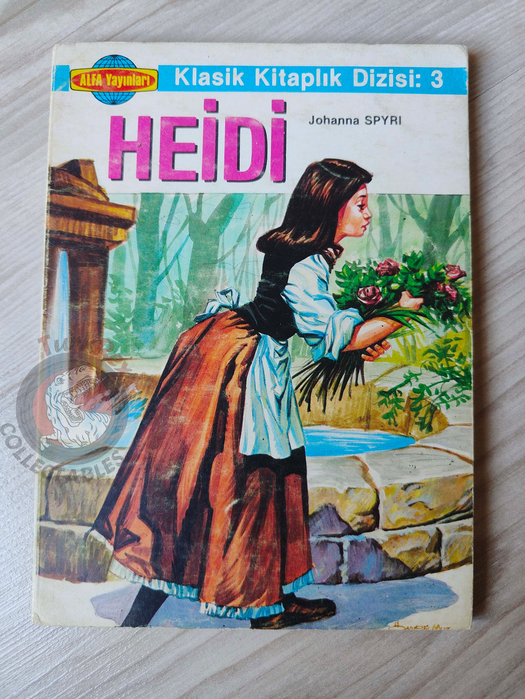 Johanna Spyri – Heidi 1980s Turkish Book Turkey Illustrated