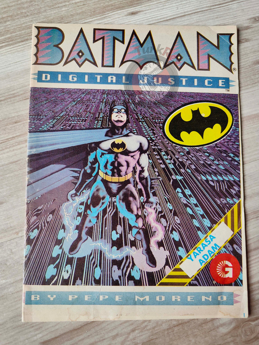 Batman: Digital Justice 1990s Turkish Comic Turkey