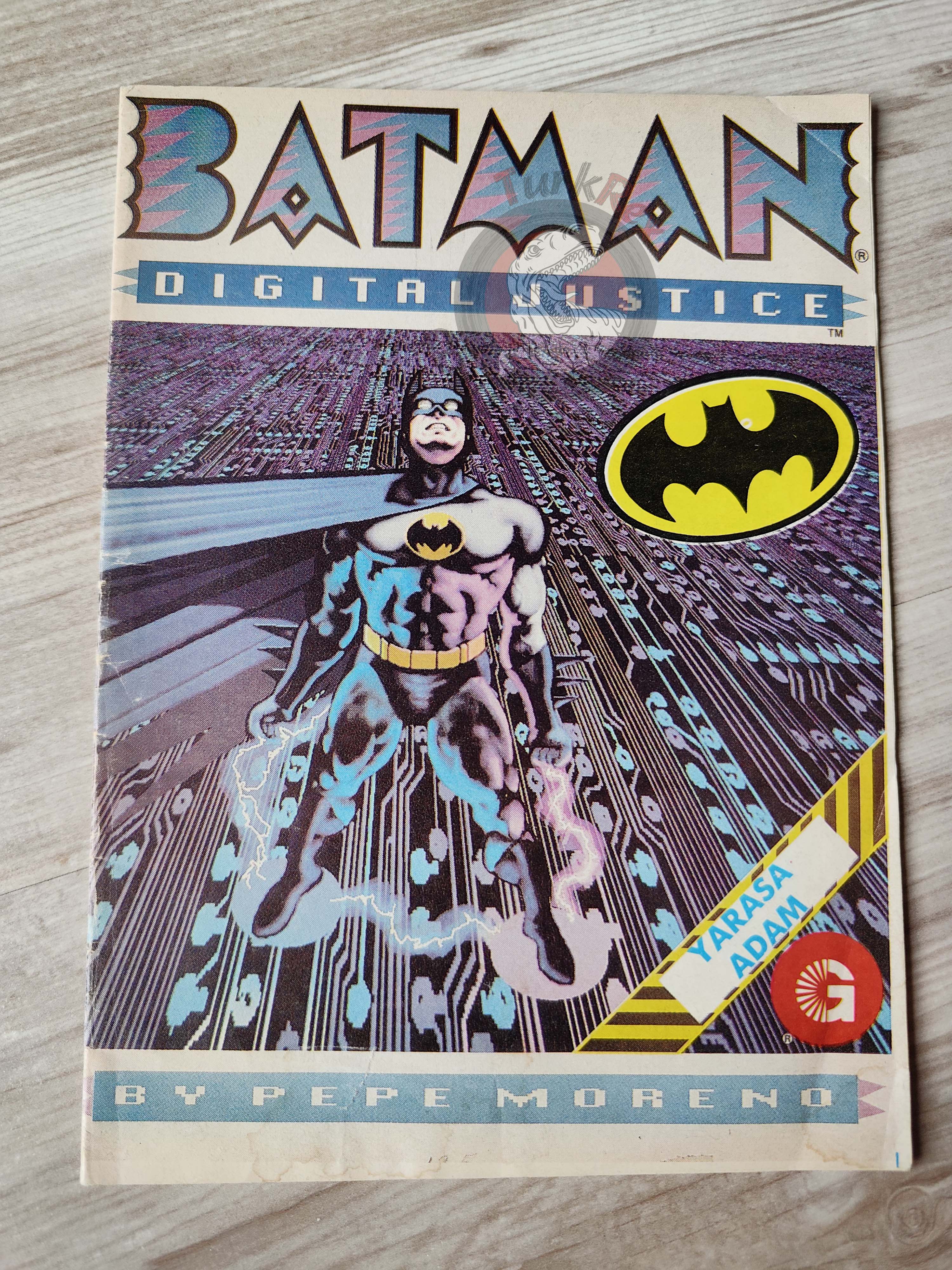 Batman: Digital Justice 1990s Turkish Comic Turkey