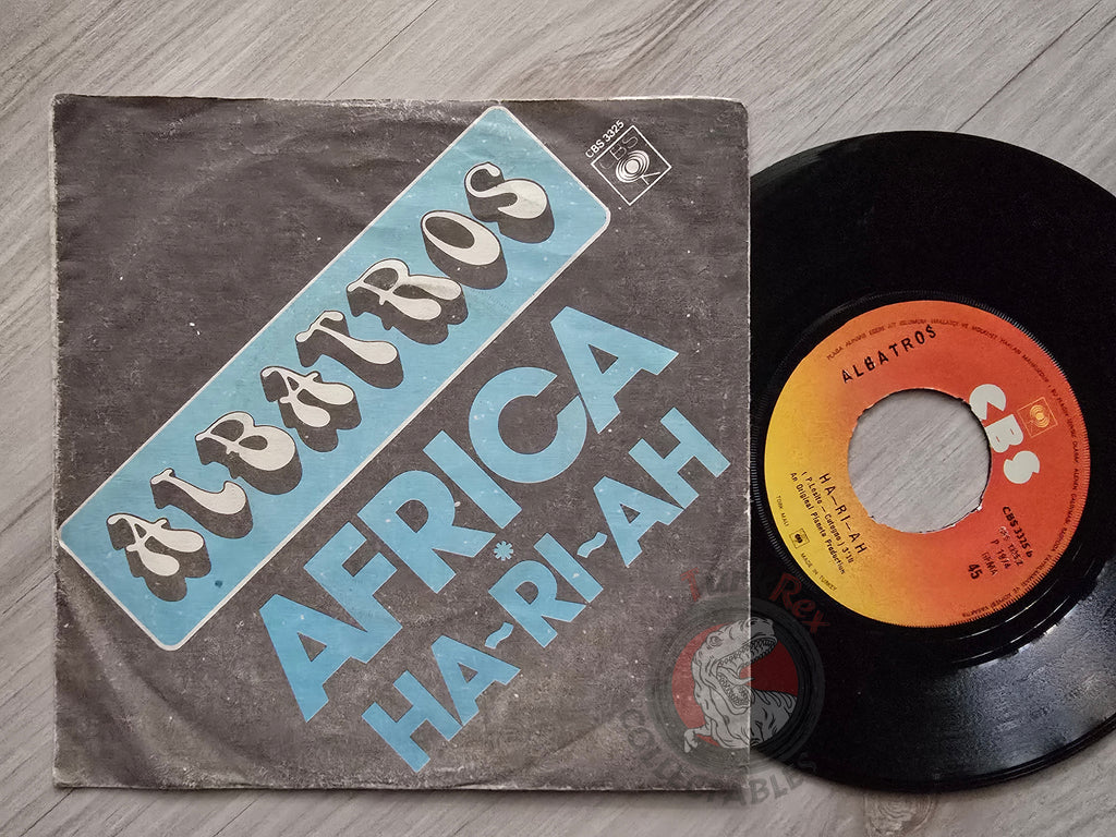 Albatros – Africa / Ha-Ri-Ah 7" Turkish Pressing Vinyl Turkey Edition