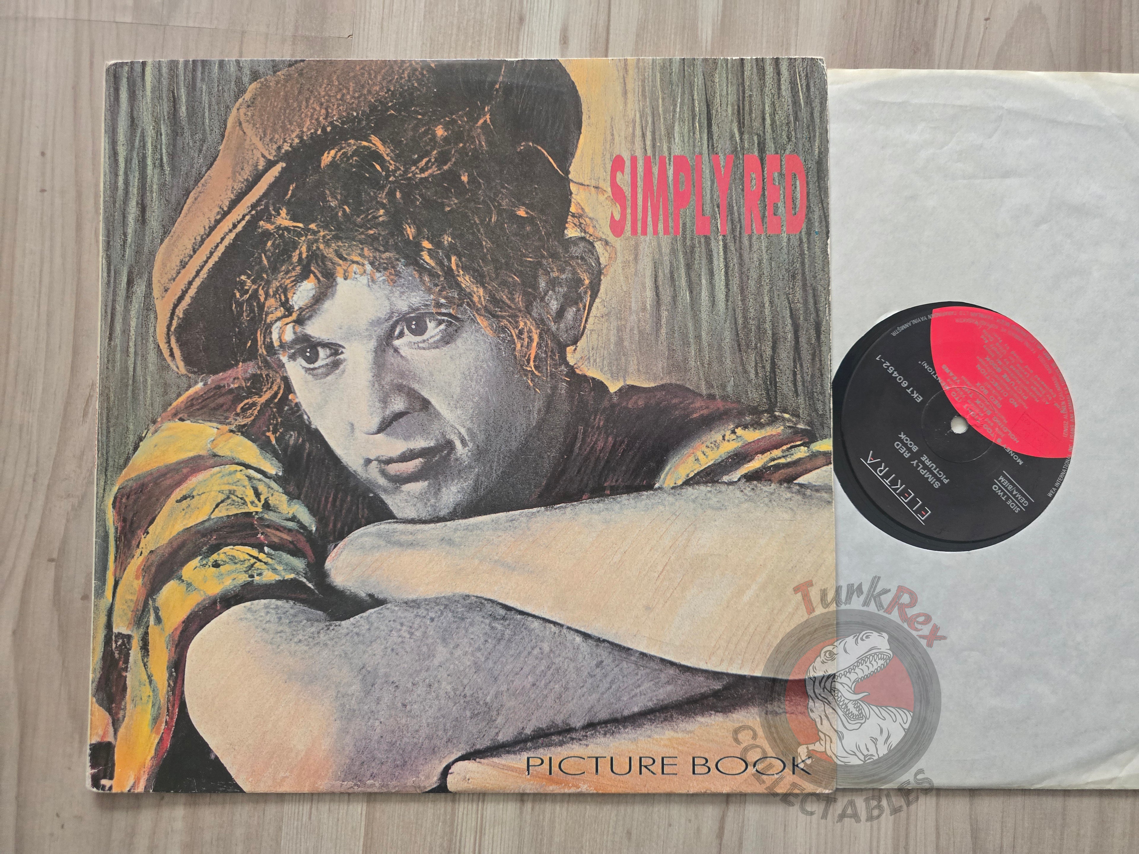 Simply Red – Picture Book Turkish Pressing Vinyl Turkey Edition