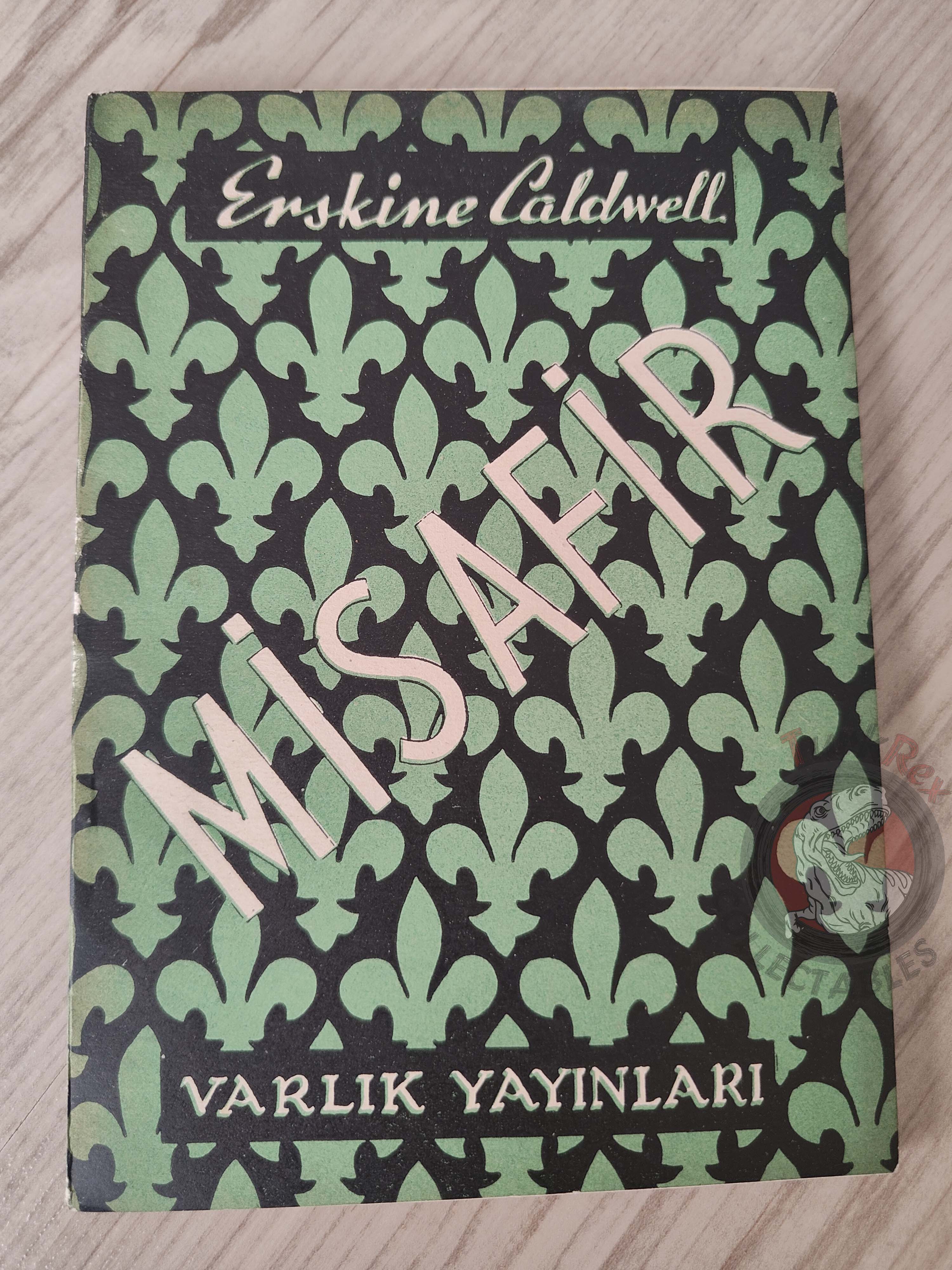 Erskine Caldwell – American Earth 1953 1st Turkish Book Turkey
