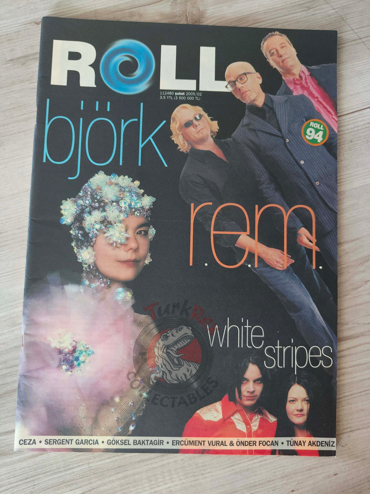 Roll 2005 Björk  R.E.M. Turkish Mag Turkey The White Stripes Sergent Garcia
