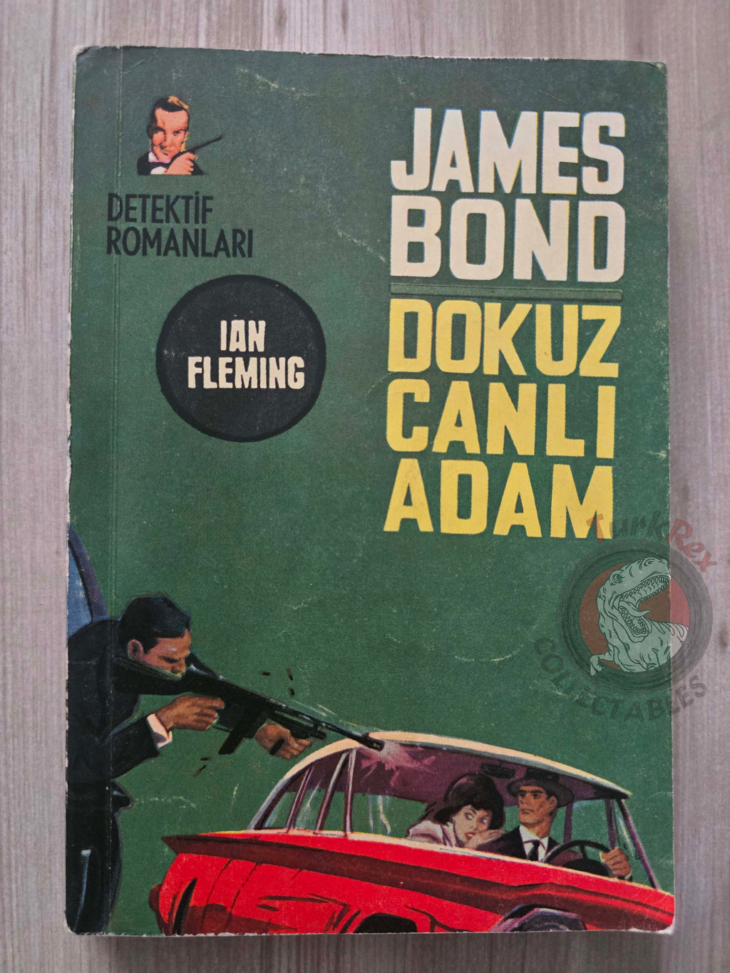 James Bond - Live and Let Die 1965 1st Turkish Book Turkey Ian Fleming