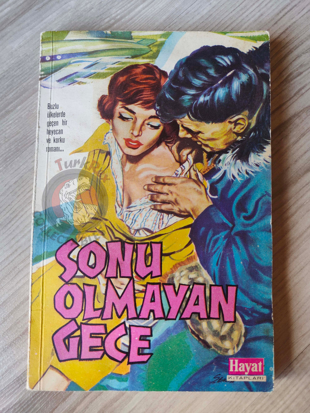 Alistair MacLean – Night Without End 1963 1st Turkish Book Turkey