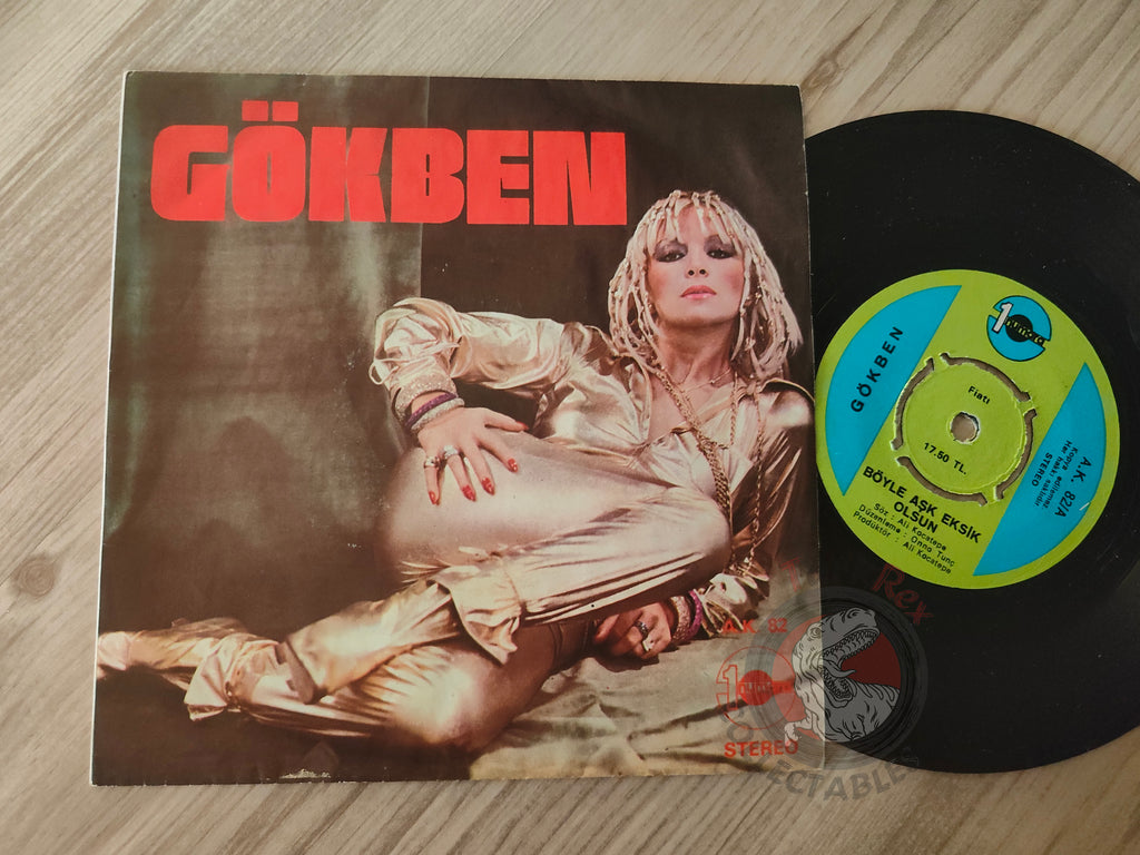 Gökben – Böyle Aşk Eksik Olsun 7" Turkish Pressing Vinyl Turkey Edition
