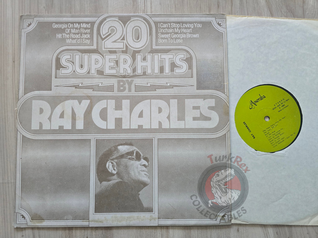 Ray Charles – 20 Super Hits By Ray Charles Turkish Pressing Vinyl Turkey Edition