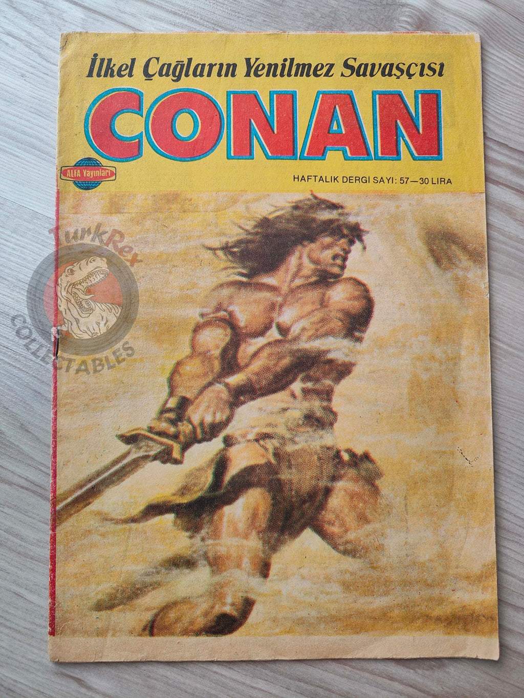 Conan & Superman #57 1983 Turkish Comic Turkey