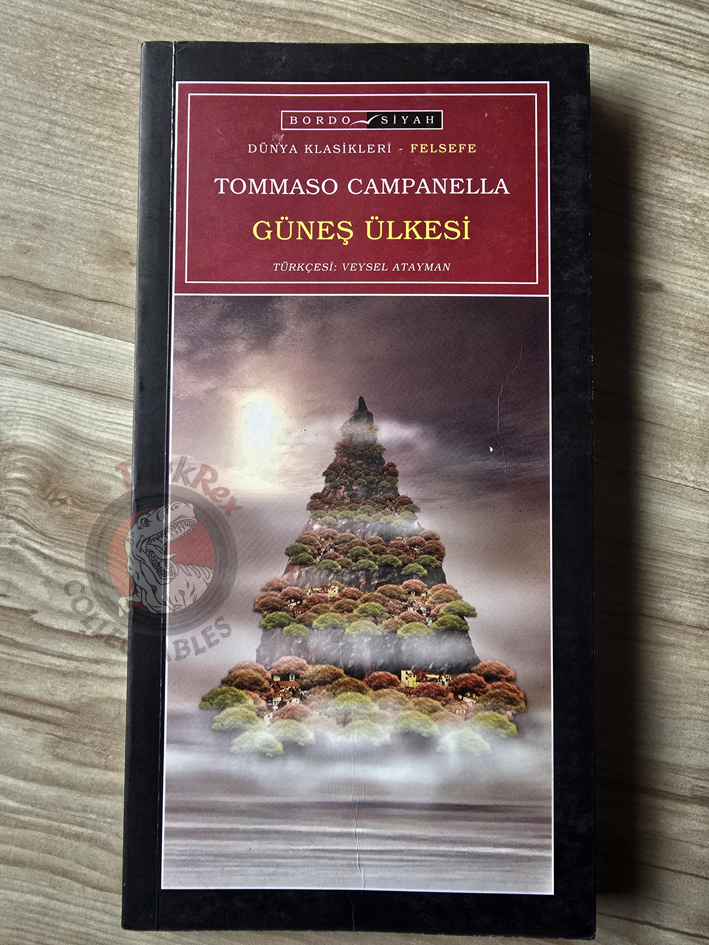 Tommaso Campanella – City of the Sun 2007 Turkish Book Turkey