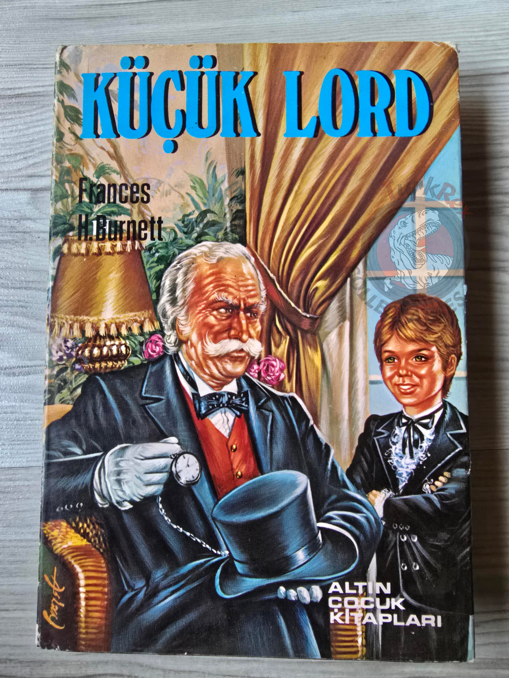 Frances H. Burnett –  Little Lord Fauntleroy 1975 HC/DJ Turkish Book Turkey Illustrated