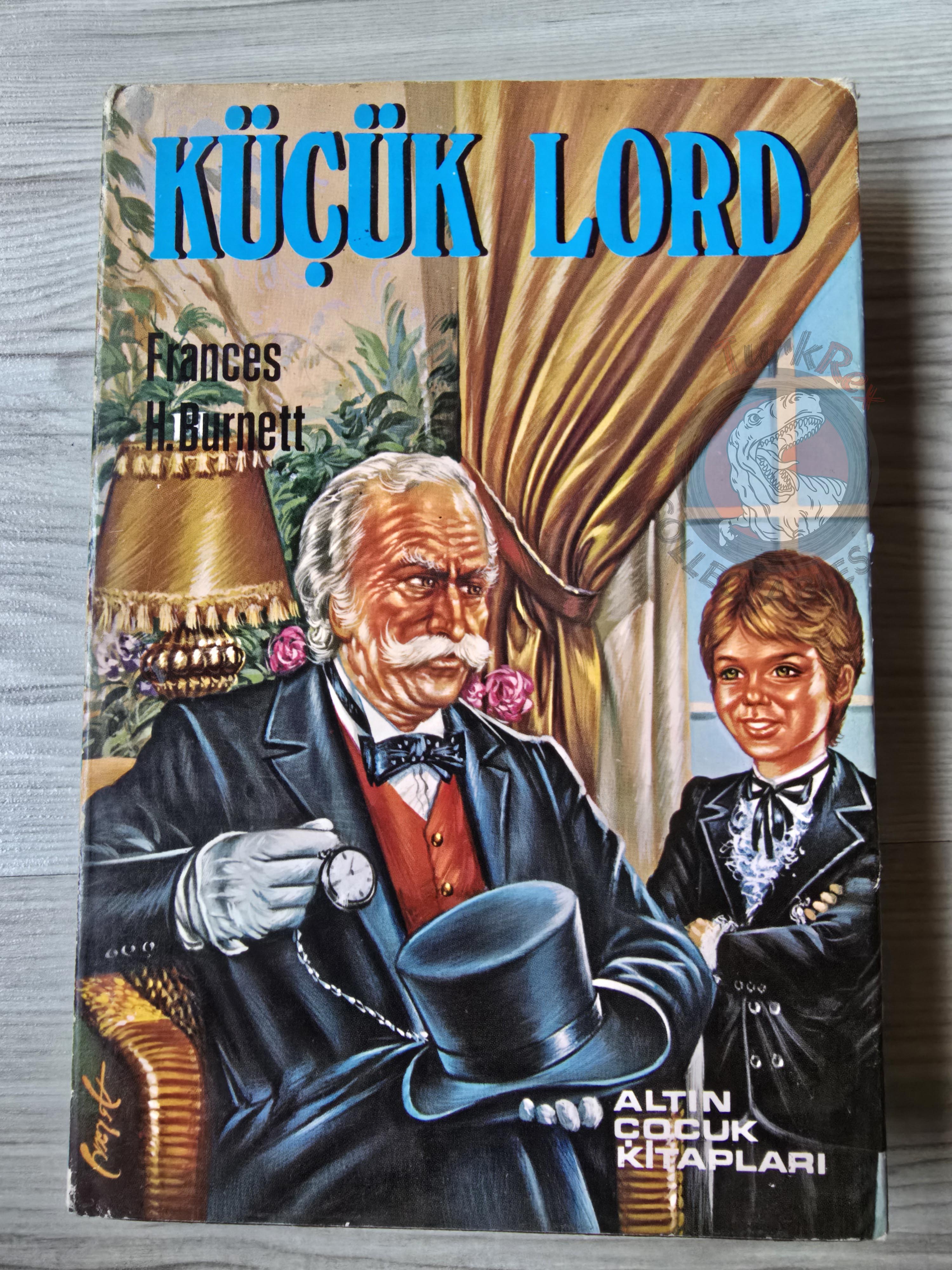 Frances H. Burnett –  Little Lord Fauntleroy 1975 HC/DJ Turkish Book Turkey Illustrated